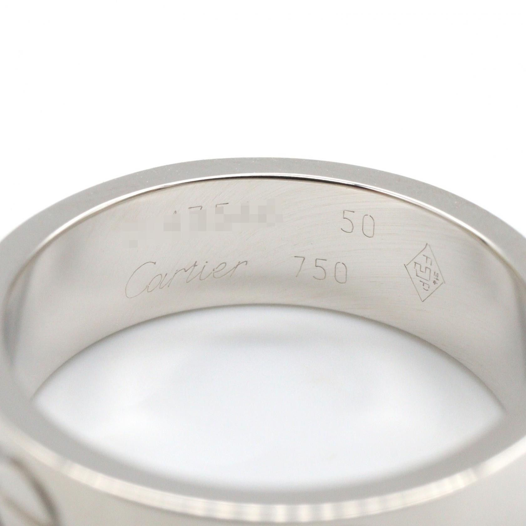 Cartier Cartier Cartier Love Au750 White Gold Ring Size 9 Precious Metal Ring DUTY FREE for USA Size ONE SIZE - 3 Thumbnail