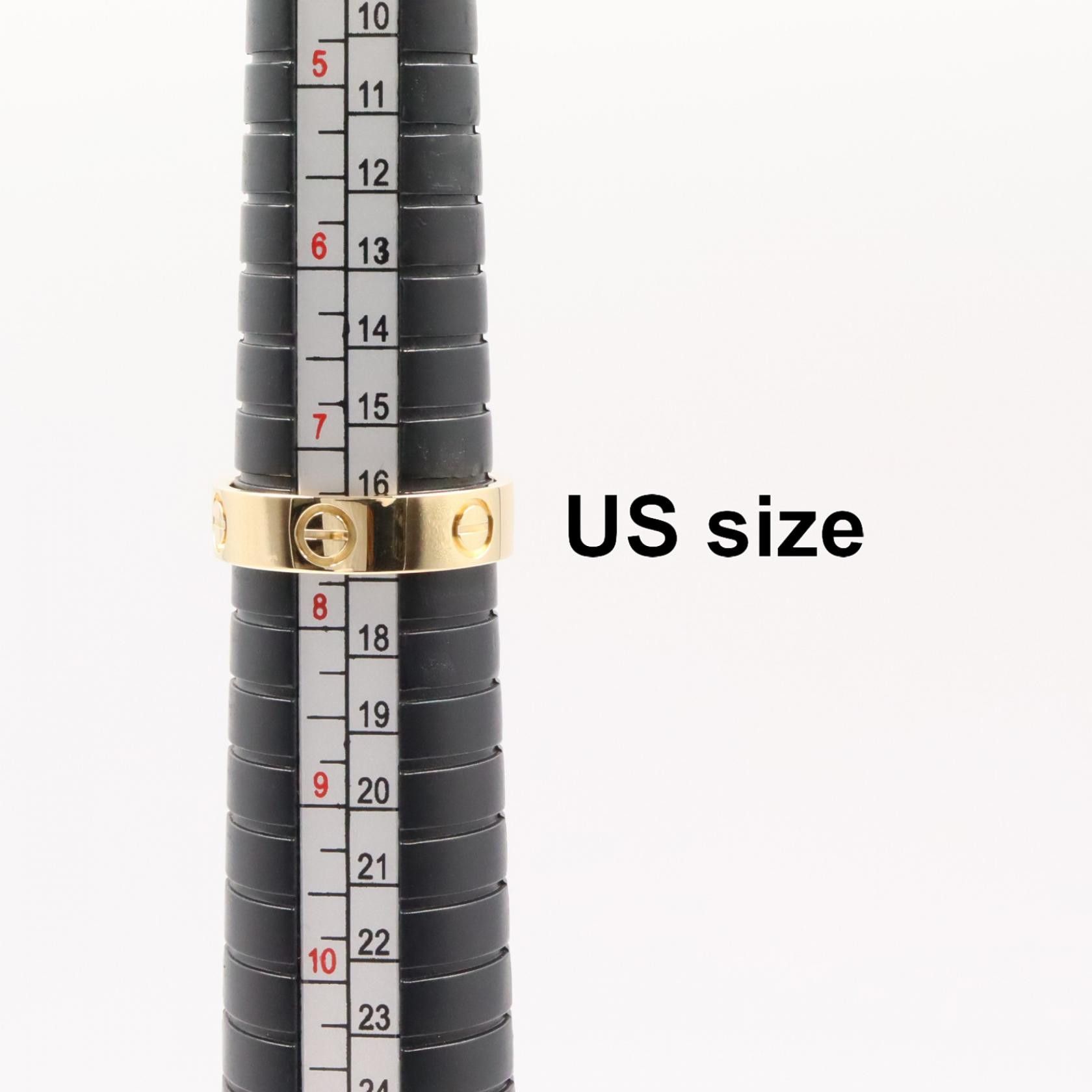 Cartier Cartier Cartier Love Au750 Ring Size 15 Precious Metal Ring DUTY FREE for USA Size ONE SIZE - 5 Thumbnail