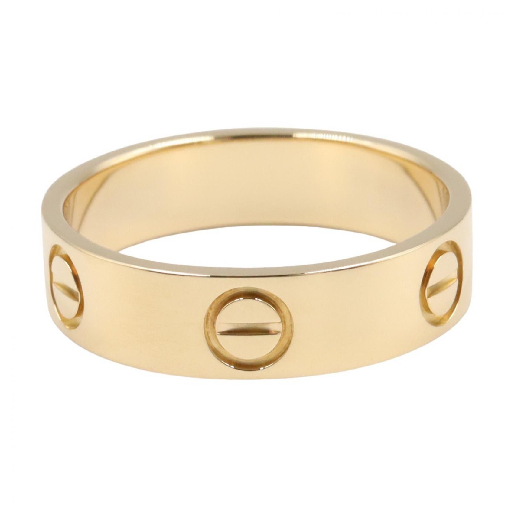 Cartier Cartier Cartier Love Au750 Ring Size 15 Precious Metal Ring DUTY FREE for USA Size ONE SIZE - 2 Thumbnail