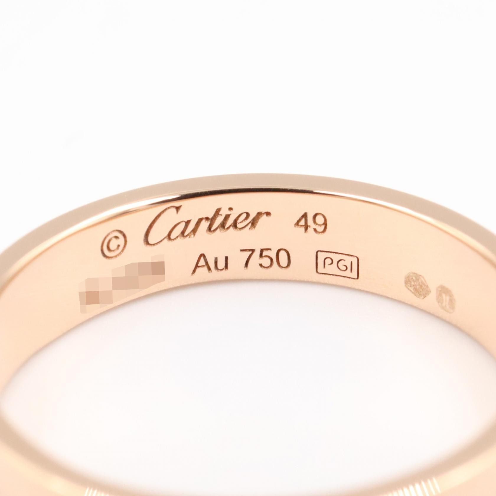 Cartier Cartier Cartier Mini Love Au750 Ring Size 49 Precious Metal Ring DUTY FREE for USA Size ONE SIZE - 3 Thumbnail
