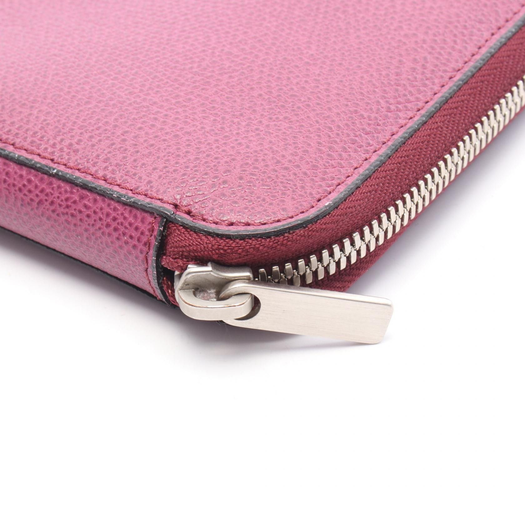 Valextra Valextra Valextra Calfskin Long Zip Wallet Leather Long Wallet DUTY FREE for USA Size ONE SIZE - 6 Thumbnail