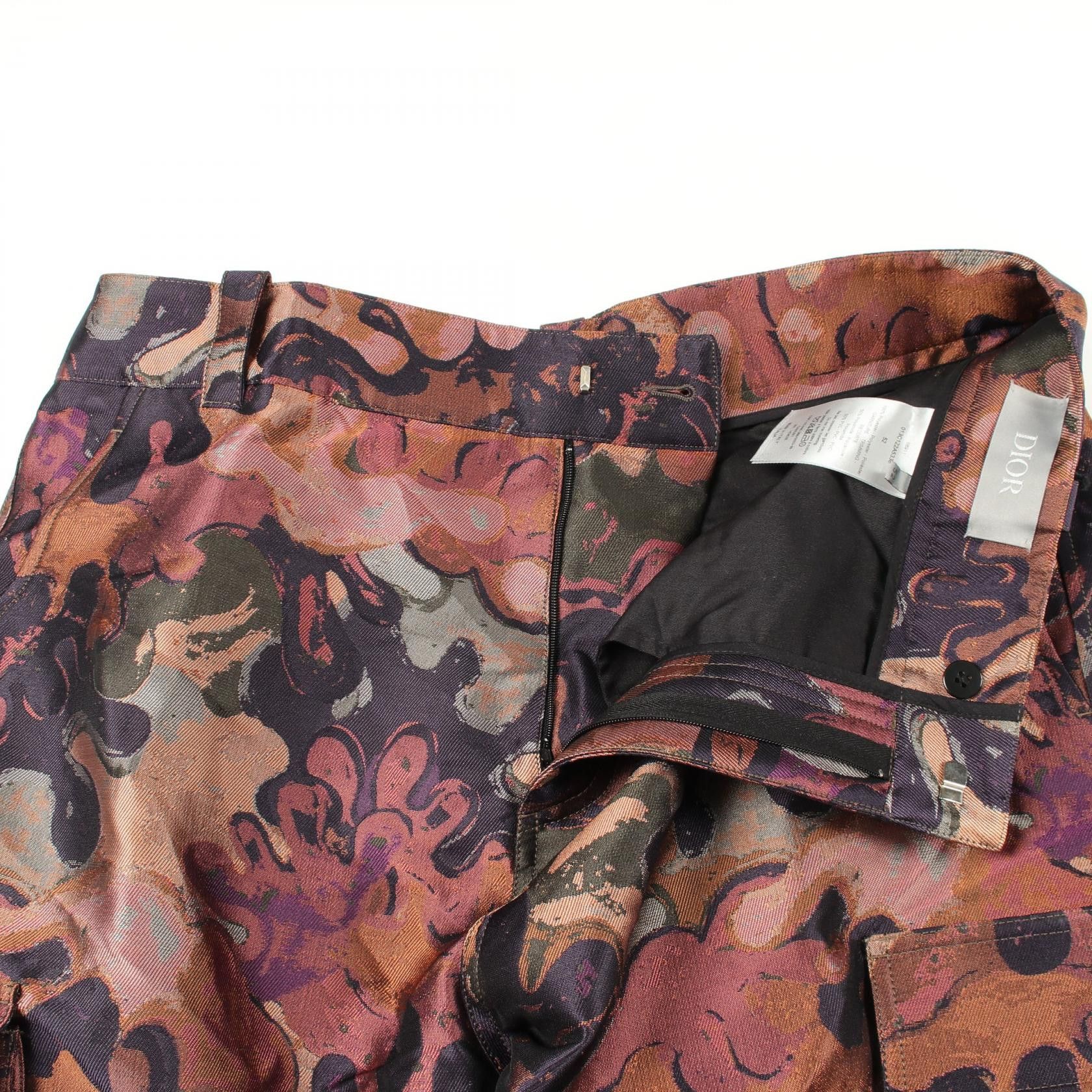 Dior Dior Dior DIOR × PETER DOIG Polyester Cargo Pants Textile Bottoms DUTY FREE for USA Size ONE SIZE - 5 Thumbnail
