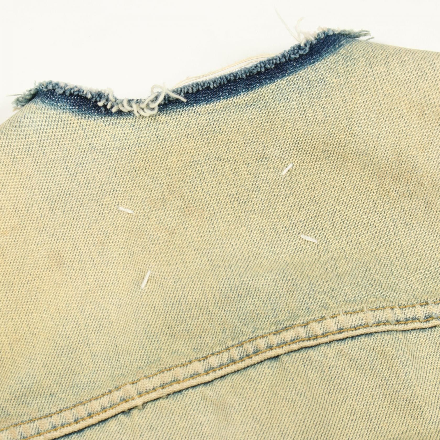 Maison Margiela Maison Margiela Maison Margiela Cotton Denim Jacket Textile Outerwear DUTY FREE for USA Size ONE SIZE - 6 Thumbnail