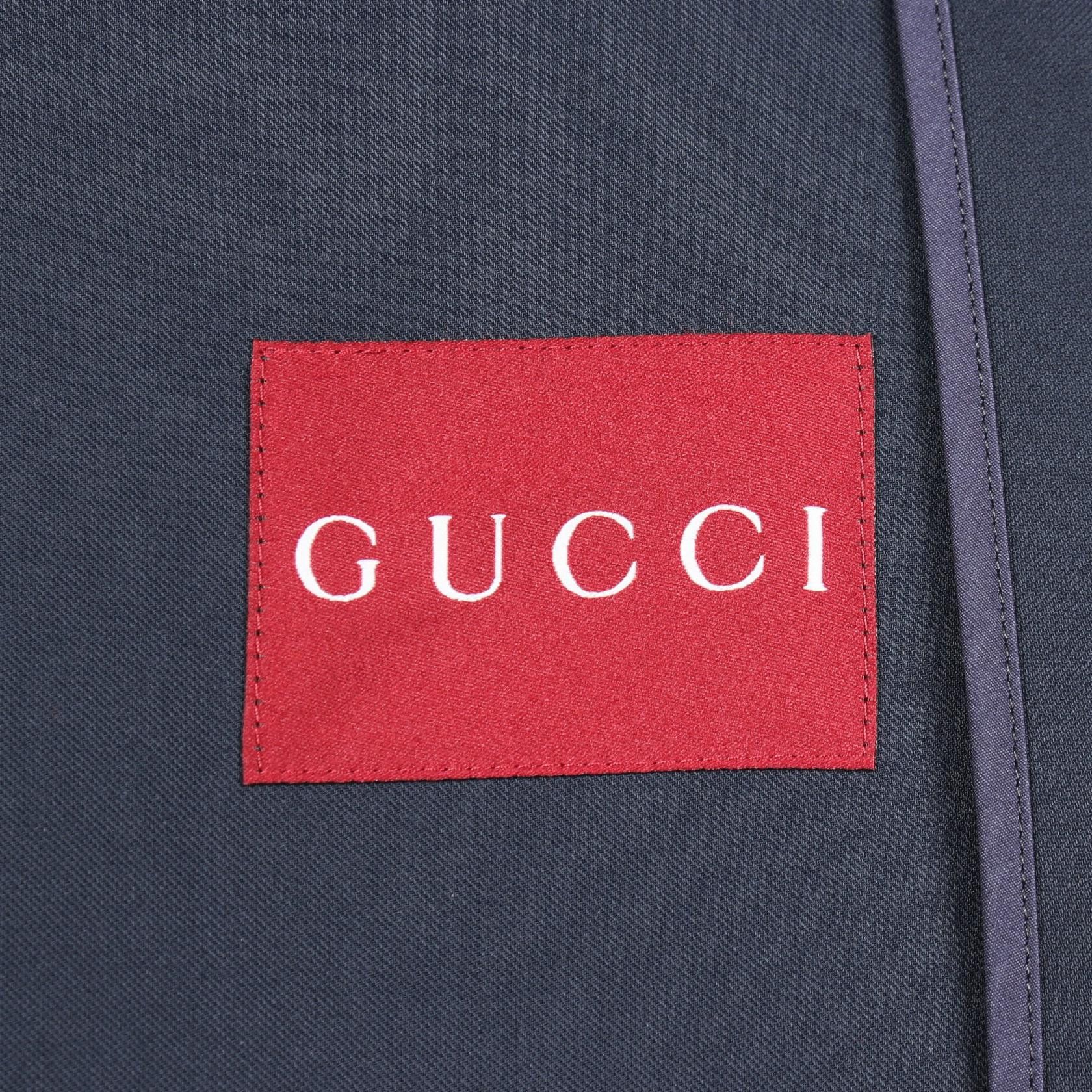 Gucci Gucci Gucci Wool Silk Jacket Textile Outerwear 792356 DUTY FREE for USA Size ONE SIZE - 3 Thumbnail