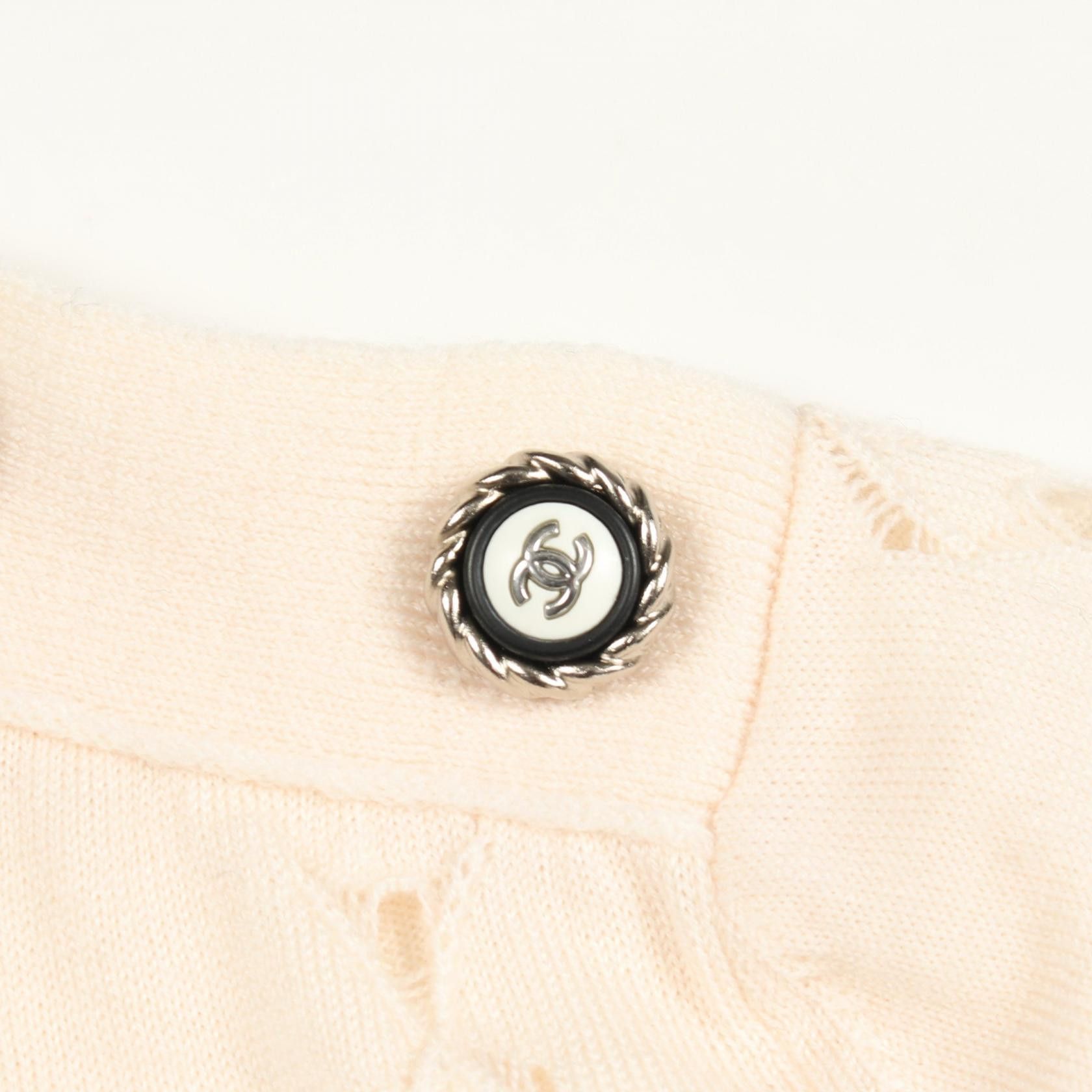 Chanel Chanel Chanel Wool High Neck Knit Textile Tops P62206K47612 DUTY FREE for USA Size ONE SIZE - 5 Thumbnail