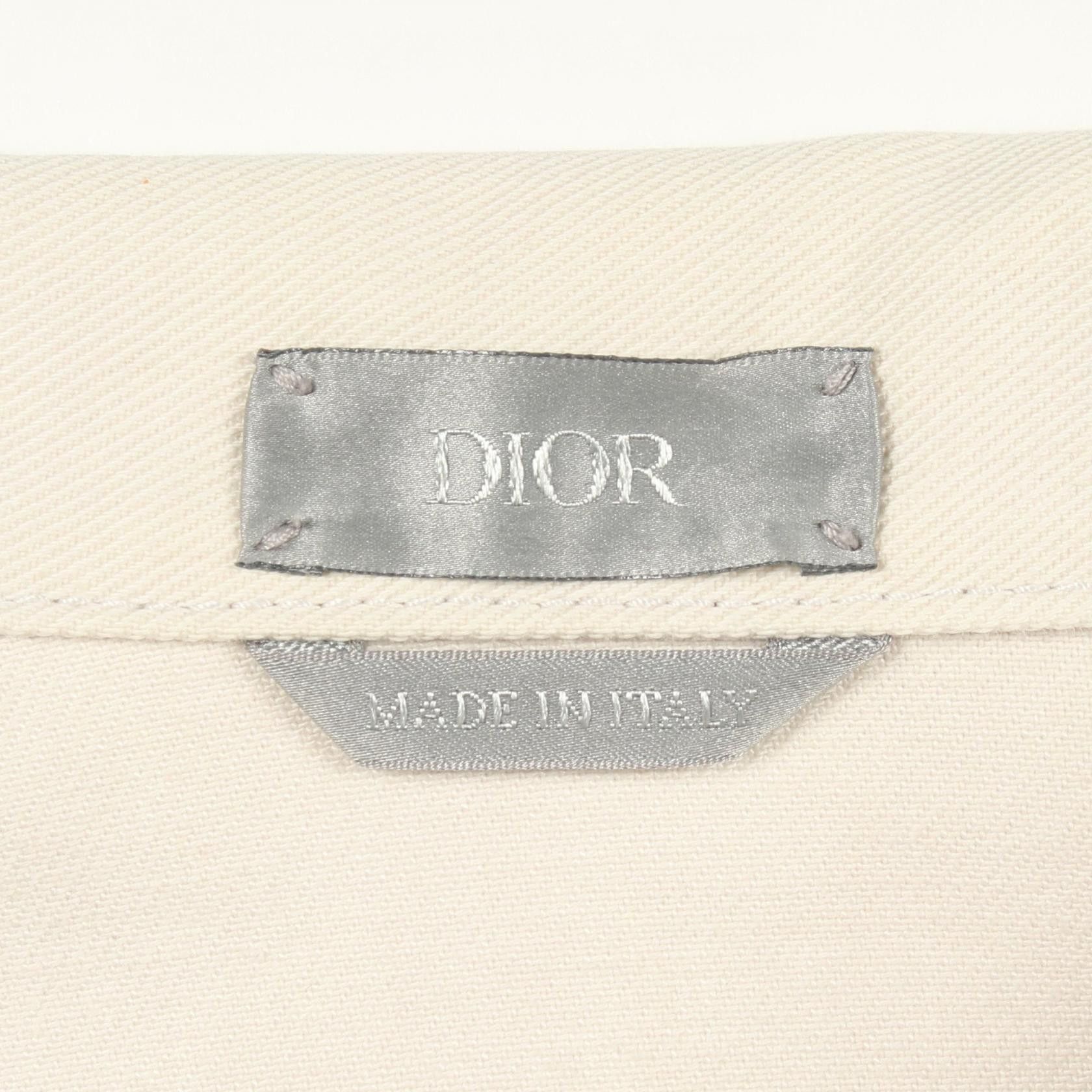 Dior Dior Dior Cotton Denim Jacket Textile Outerwear DUTY FREE for USA Size ONE SIZE - 3 Thumbnail
