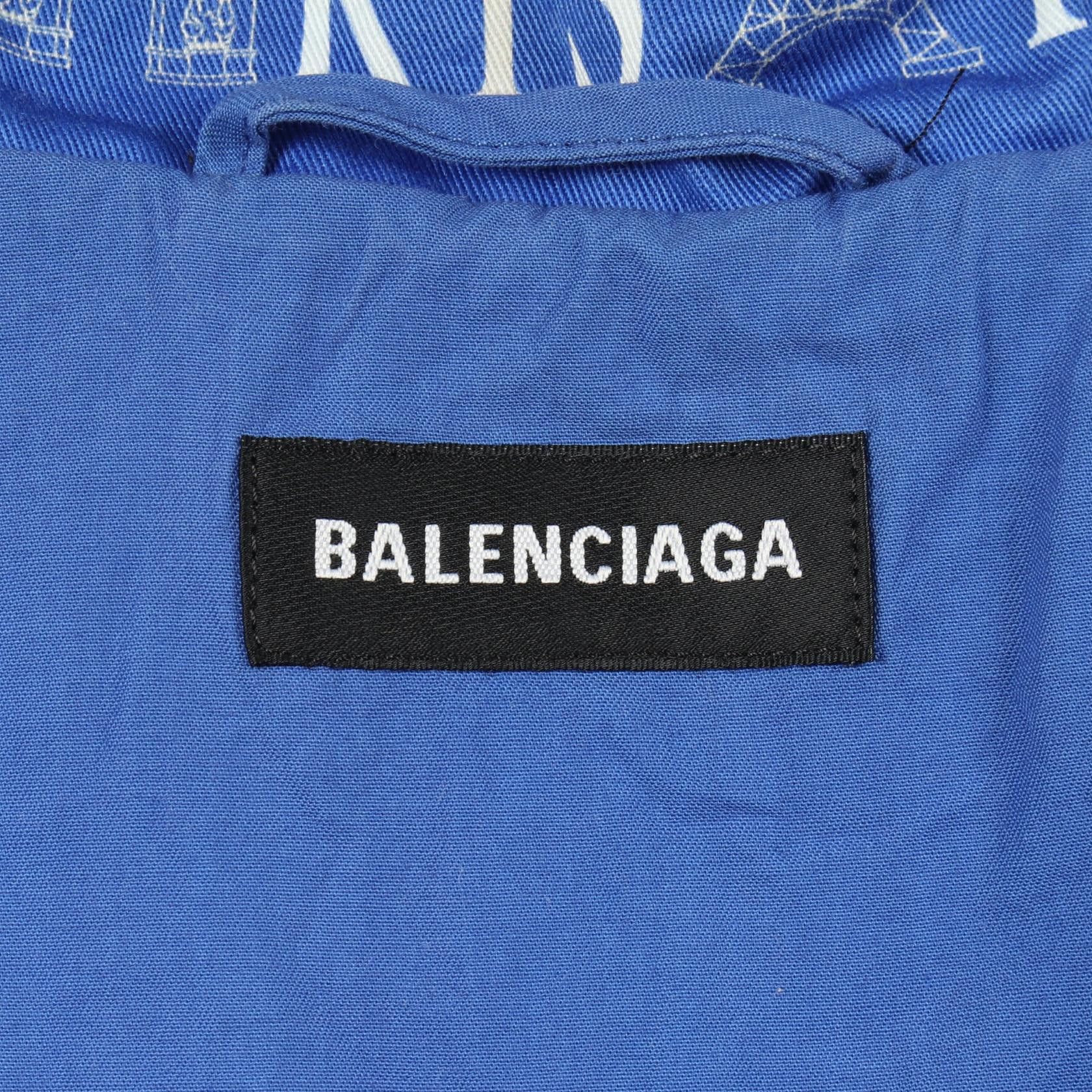 Balenciaga Balenciaga Balenciaga Cotton Jacket Textile Outerwear DUTY FREE for USA Size ONE SIZE - 3 Thumbnail