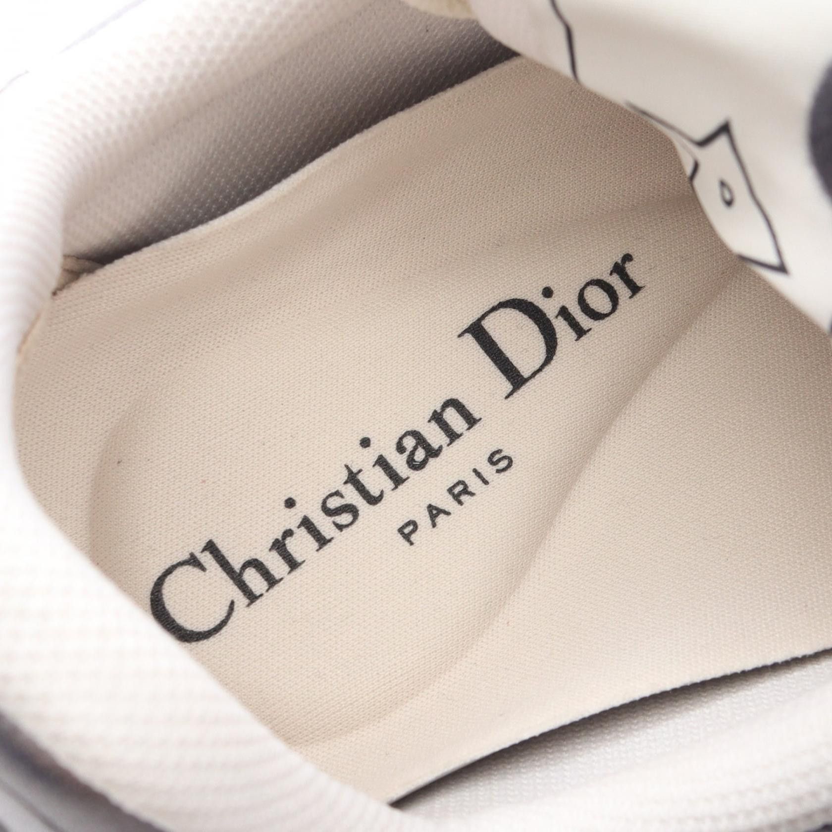 Dior Dior Dior D-Sketch Leather Suede Sneakers Leather Shoes DUTY FREE for USA Size ONE SIZE - 5 Thumbnail