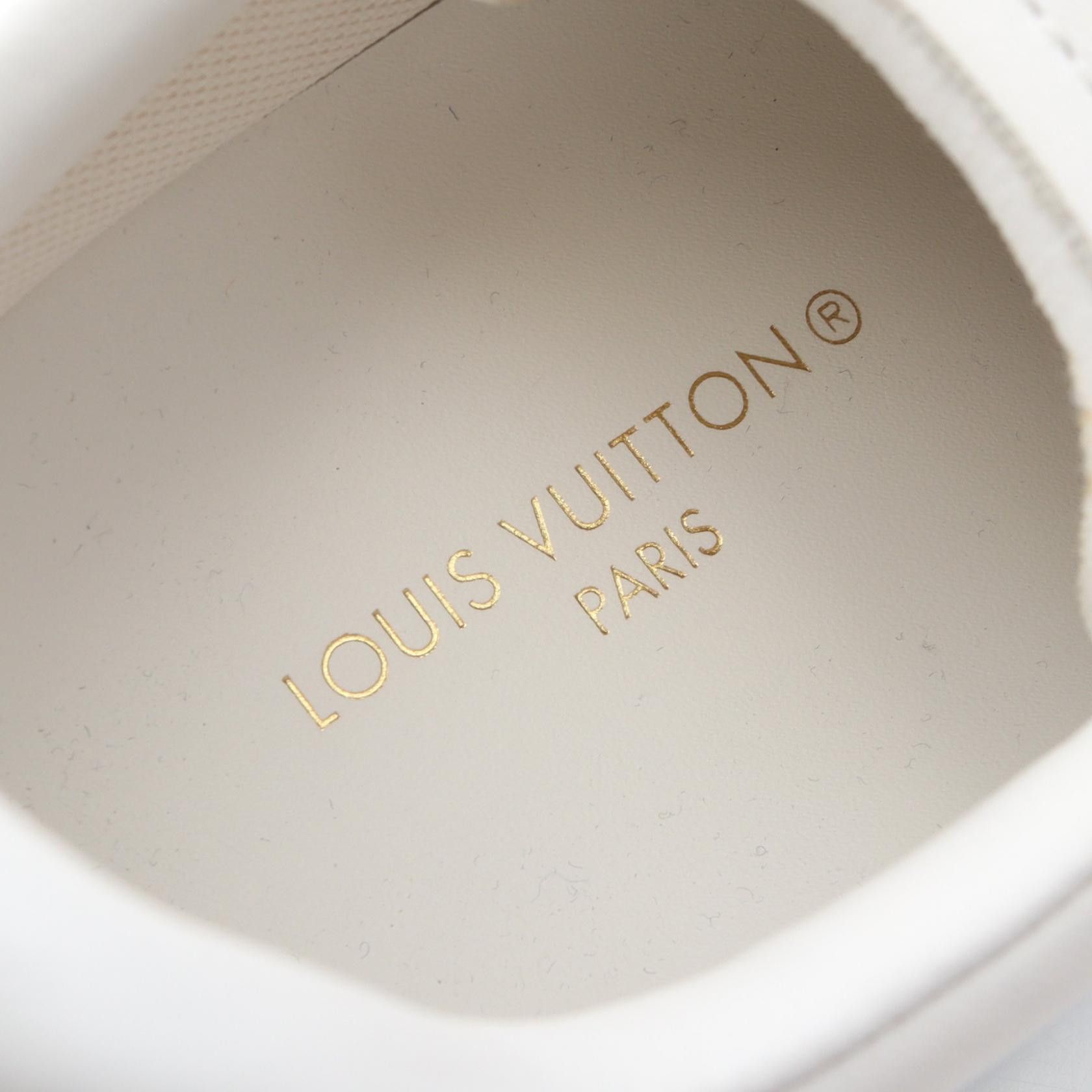 Louis Vuitton Louis Vuitton Louis Vuitton Luxembourg Samothrace Line Leather Sneakers Leather Shoes DUTY FREE for USA Size ONE SIZE - 5 Thumbnail