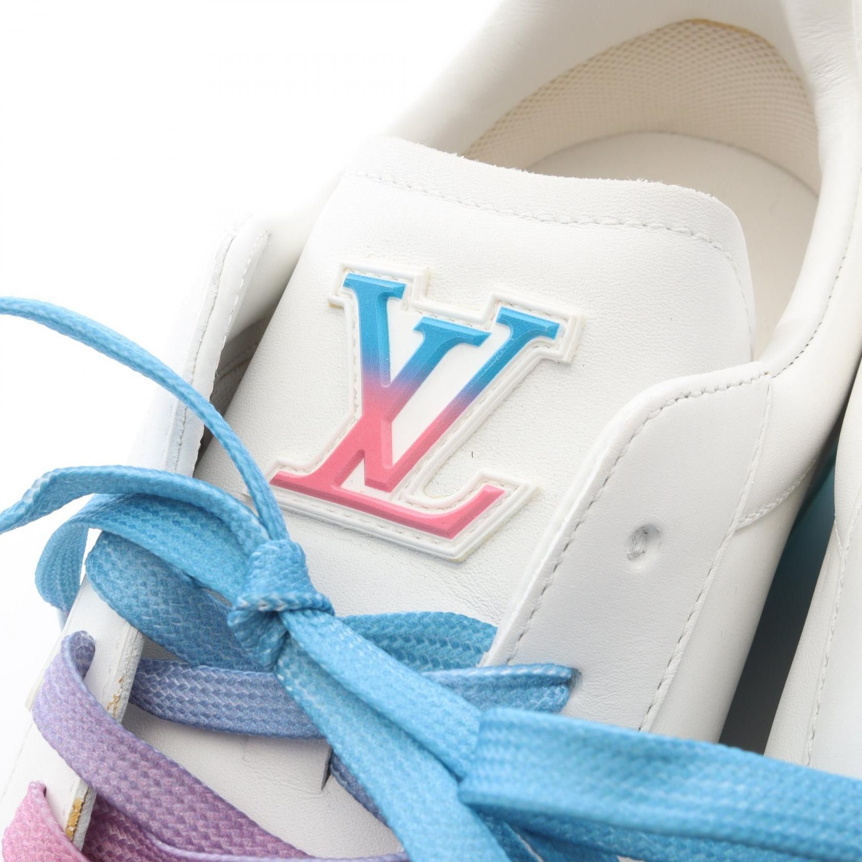 Louis Vuitton Louis Vuitton Louis Vuitton Luxembourg Samothrace Line Leather Sneakers Leather Shoes DUTY FREE for USA Size ONE SIZE - 9 Thumbnail
