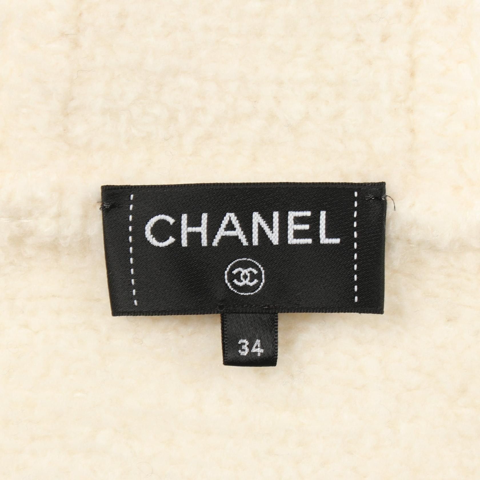 Chanel Chanel CHANEL Coconeige Wool Cashmere Hoodie Textile Sweatshirts & Hoodies P79707K11596 DUTY FREE for USA Size ONE SIZE - 3 Thumbnail