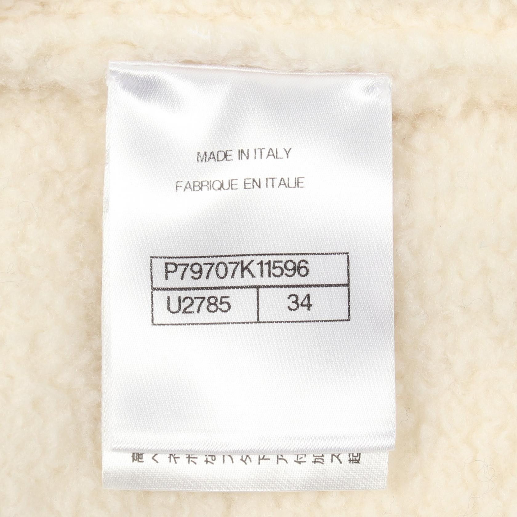 Chanel Chanel CHANEL Coconeige Wool Cashmere Hoodie Textile Sweatshirts & Hoodies P79707K11596 DUTY FREE for USA Size ONE SIZE - 5 Thumbnail