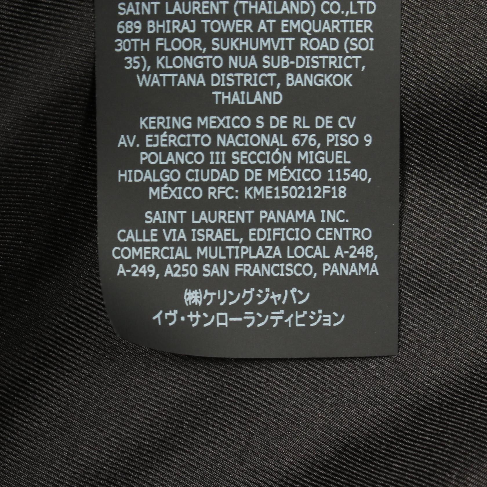 Yves Saint Laurent Yves Saint Laurent Saint Laurent Paris Wool Coat Textile Outerwear 707010 DUTY FREE for USA Size ONE SIZE - 4 Thumbnail
