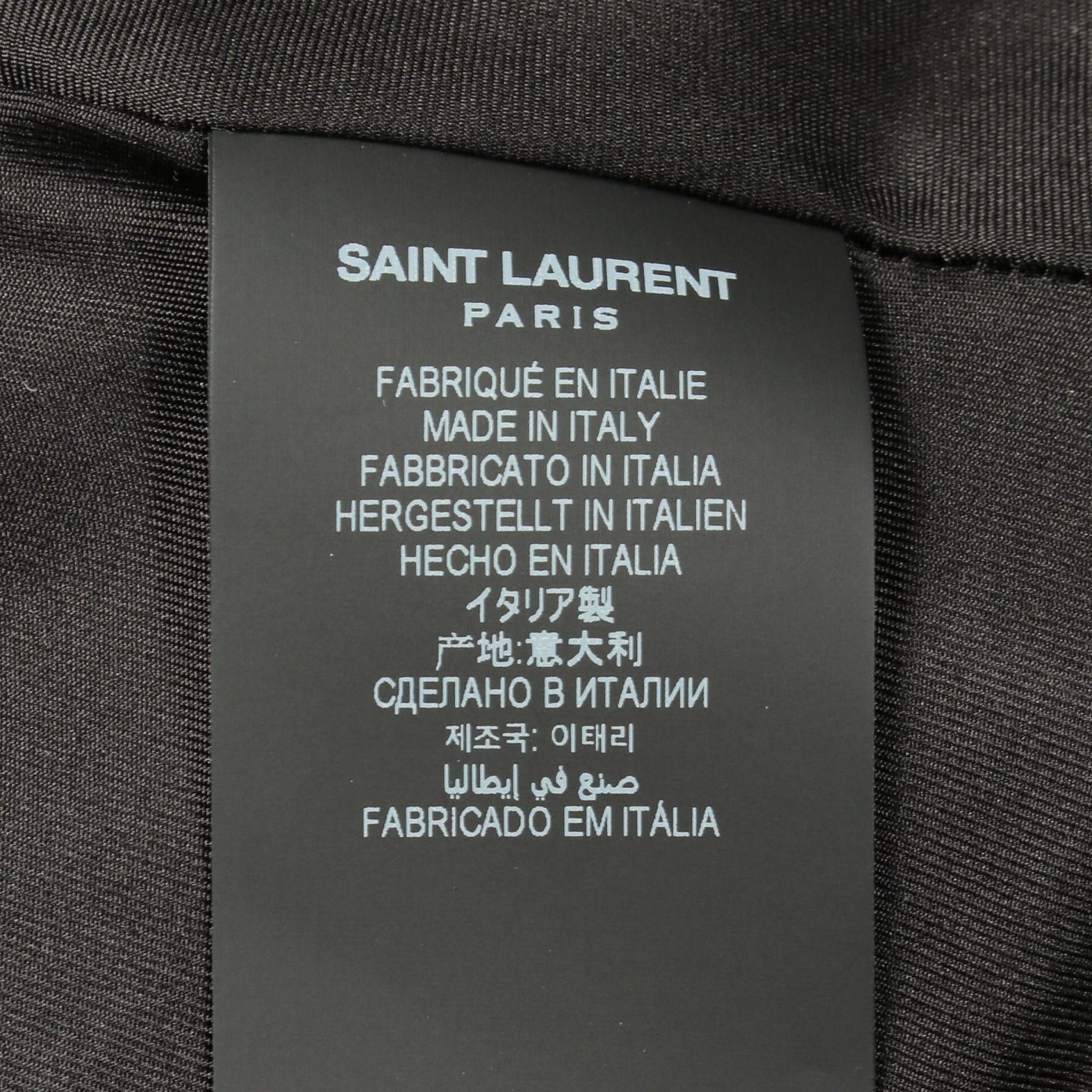 Yves Saint Laurent Yves Saint Laurent Saint Laurent Paris Wool Coat Textile Outerwear 707010 DUTY FREE for USA Size ONE SIZE - 6 Thumbnail