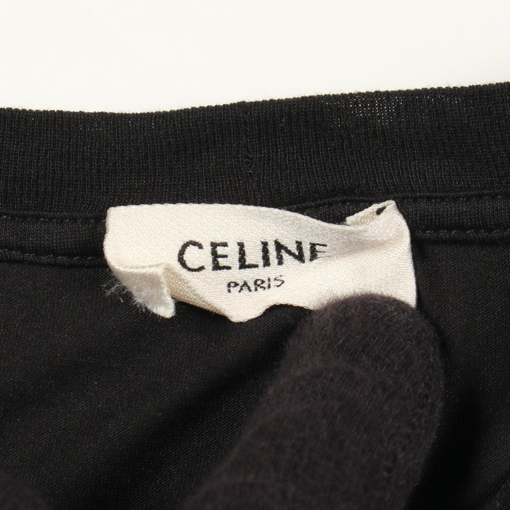 Celine Celine CELINE Cotton T Shirt Textile T-Shirts X237375E DUTY FREE for USA Size ONE SIZE - 3 Thumbnail