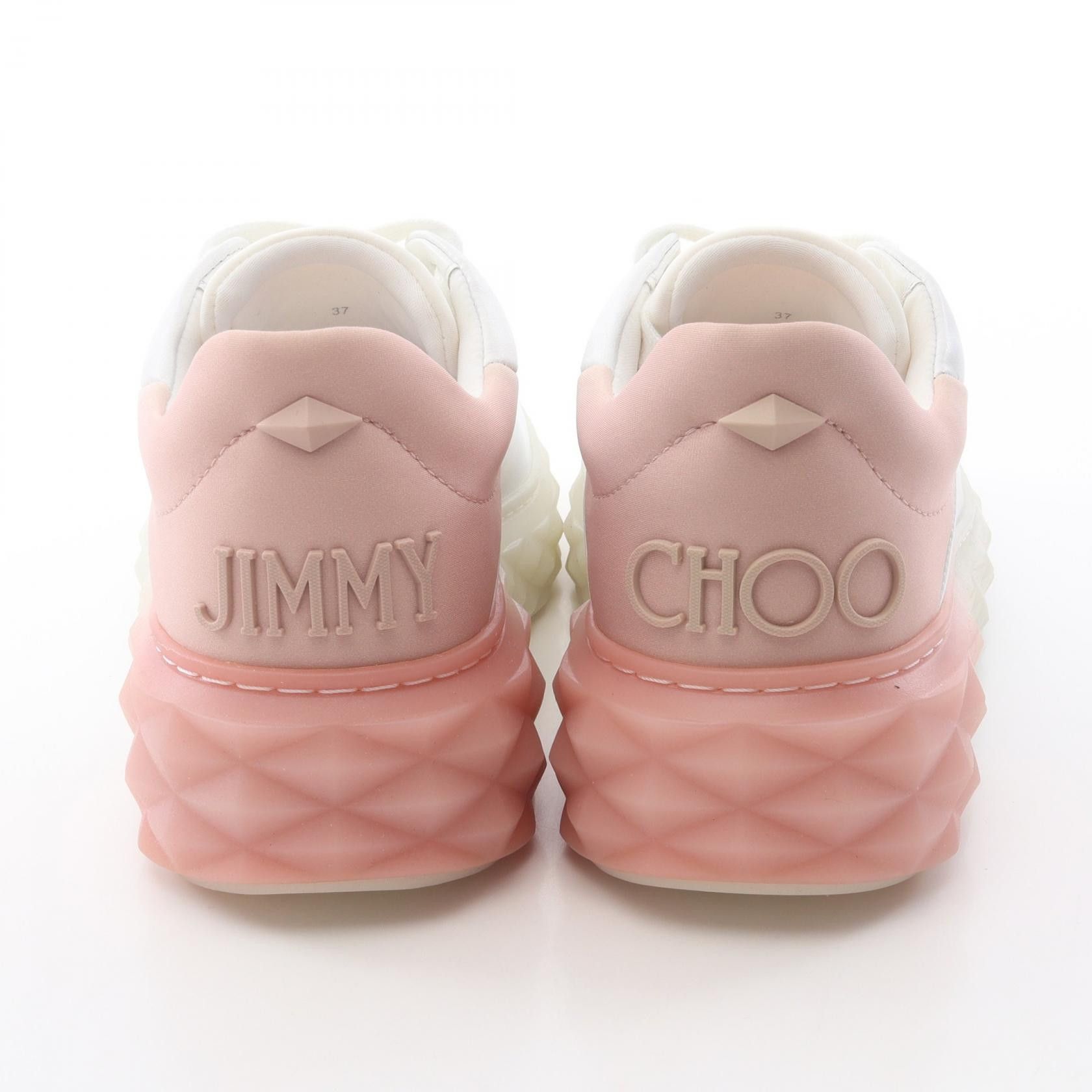 Jimmy Choo Jimmy Choo JIMMY CHOO DIAMOND MAXI Leather Sneakers Leather Shoes DUTY FREE for USA Size ONE SIZE - 8 Thumbnail