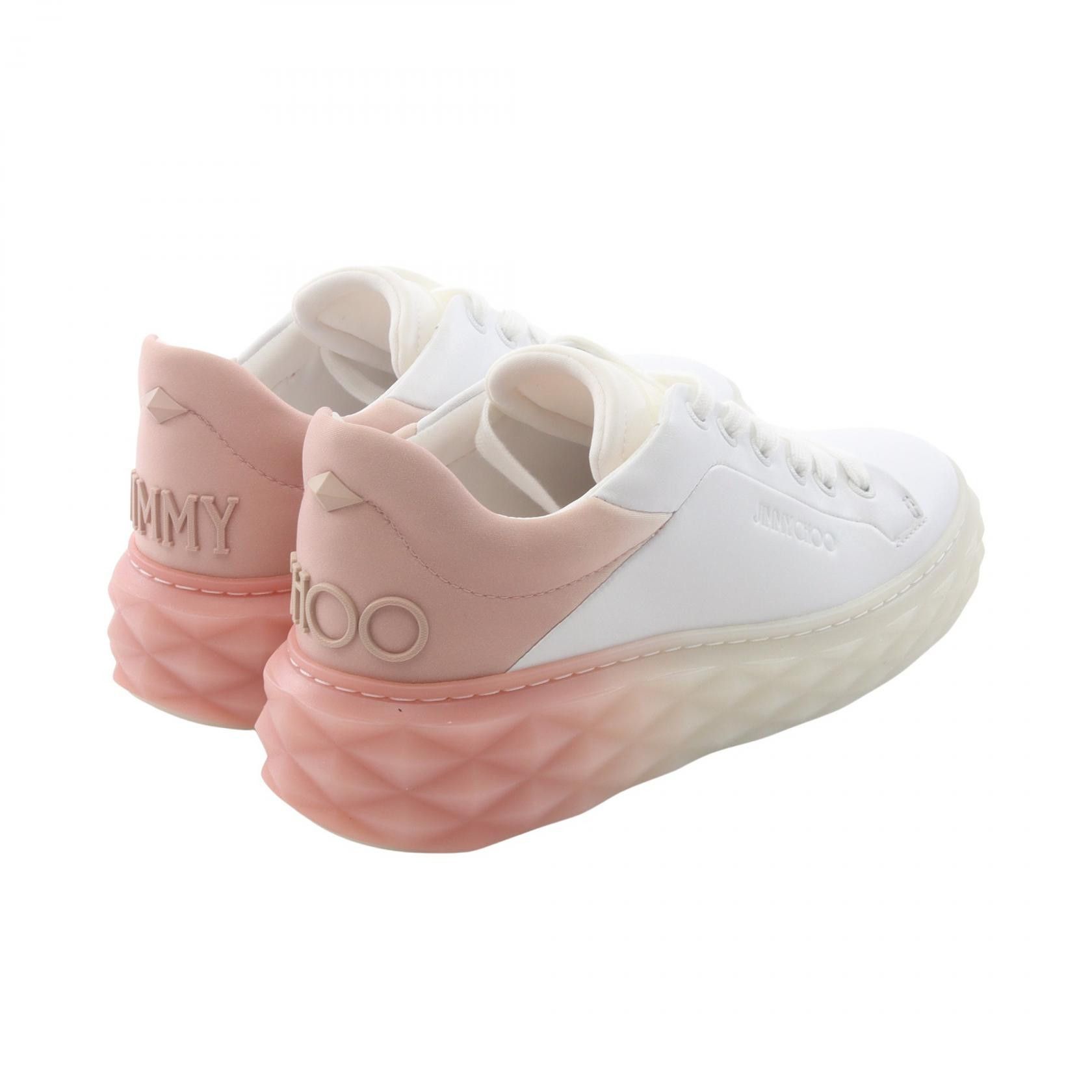 Jimmy Choo Jimmy Choo JIMMY CHOO DIAMOND MAXI Leather Sneakers Leather Shoes DUTY FREE for USA Size ONE SIZE - 2 Thumbnail