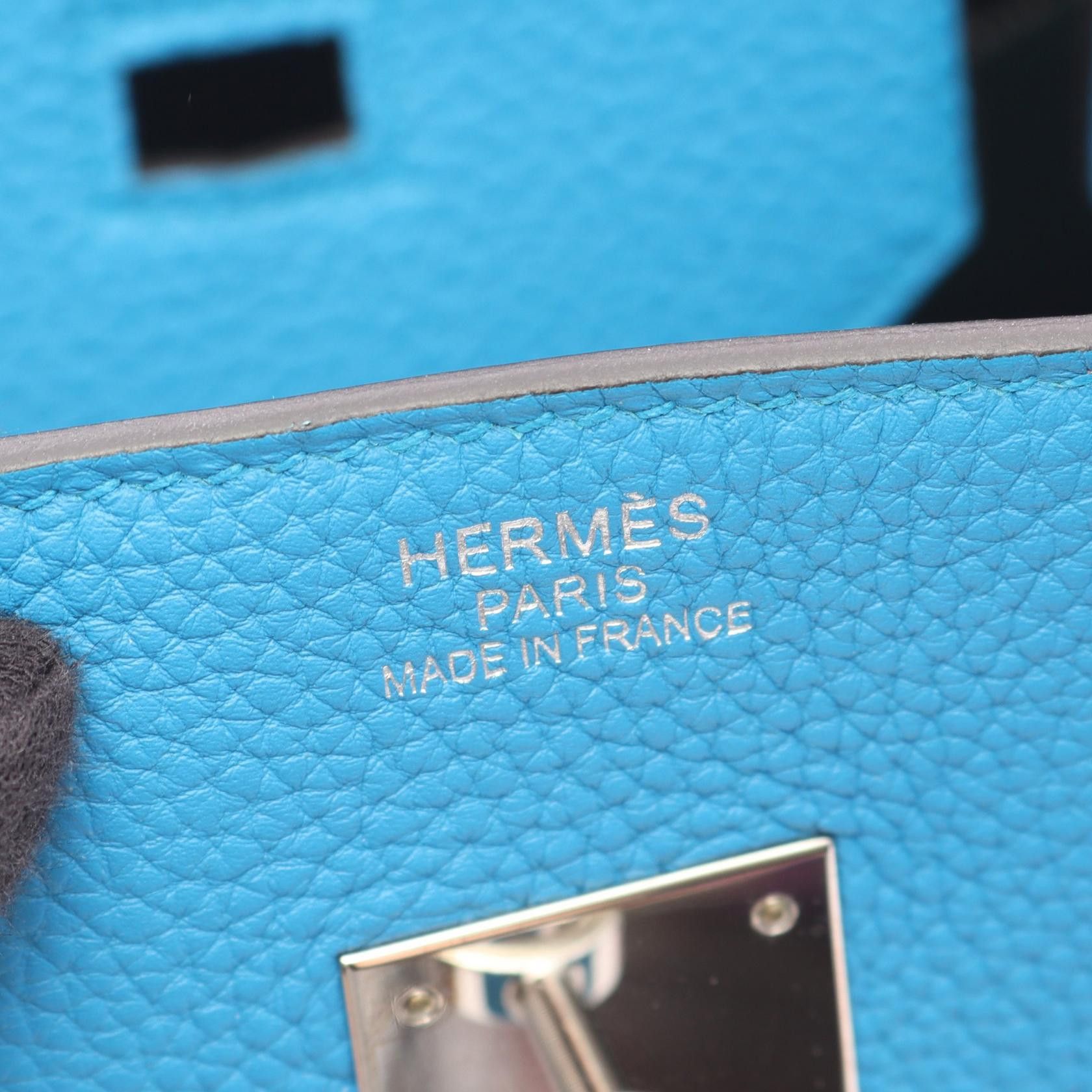 Hermes Hermes Hermes Birkin35 Togo Leather Handbag A刻印2017 DUTY FREE for USA Size ONE SIZE - 4 Thumbnail