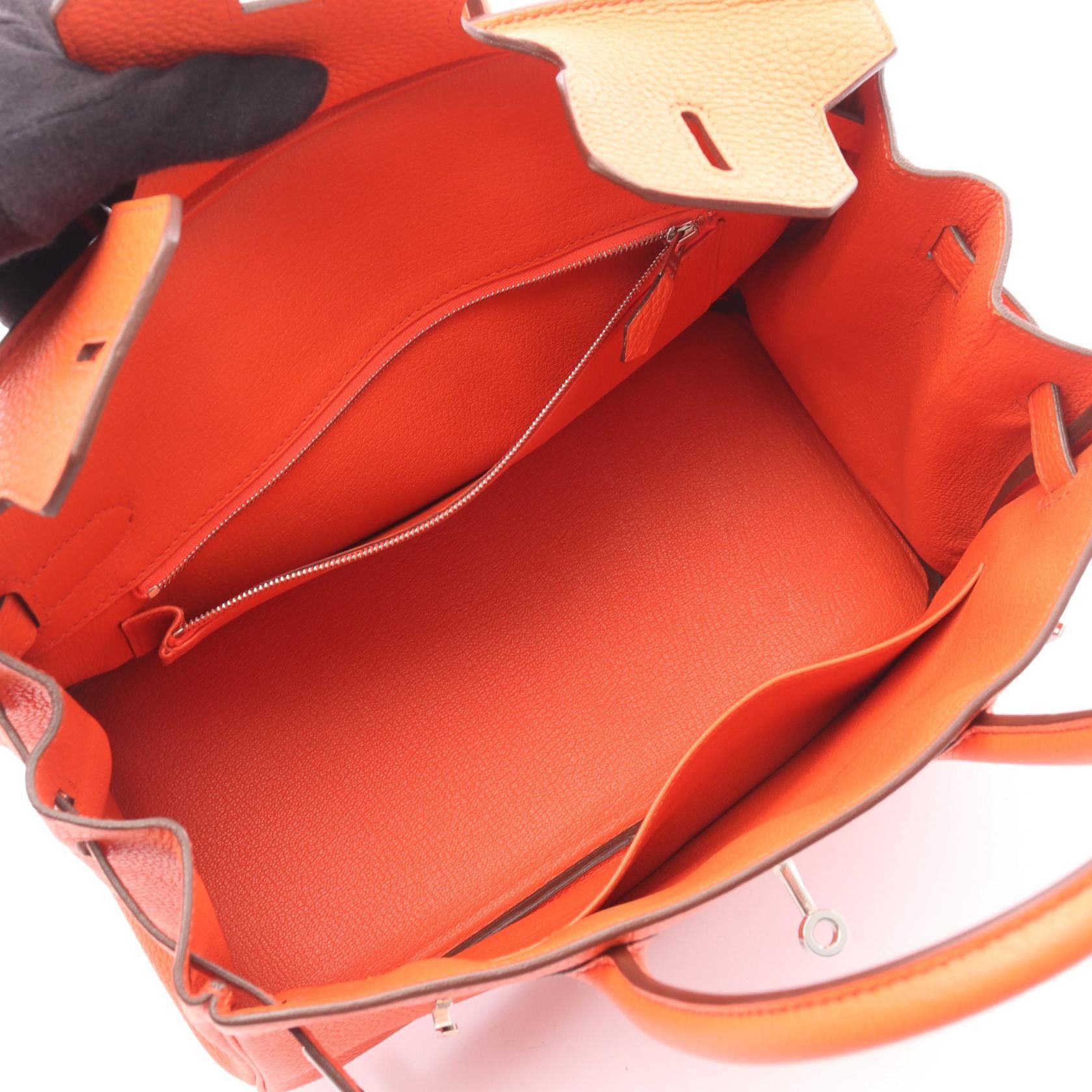 Hermes Hermes Hermes Birkin30 Togo Leather Handbag T DUTY FREE for USA Size ONE SIZE - 3 Thumbnail