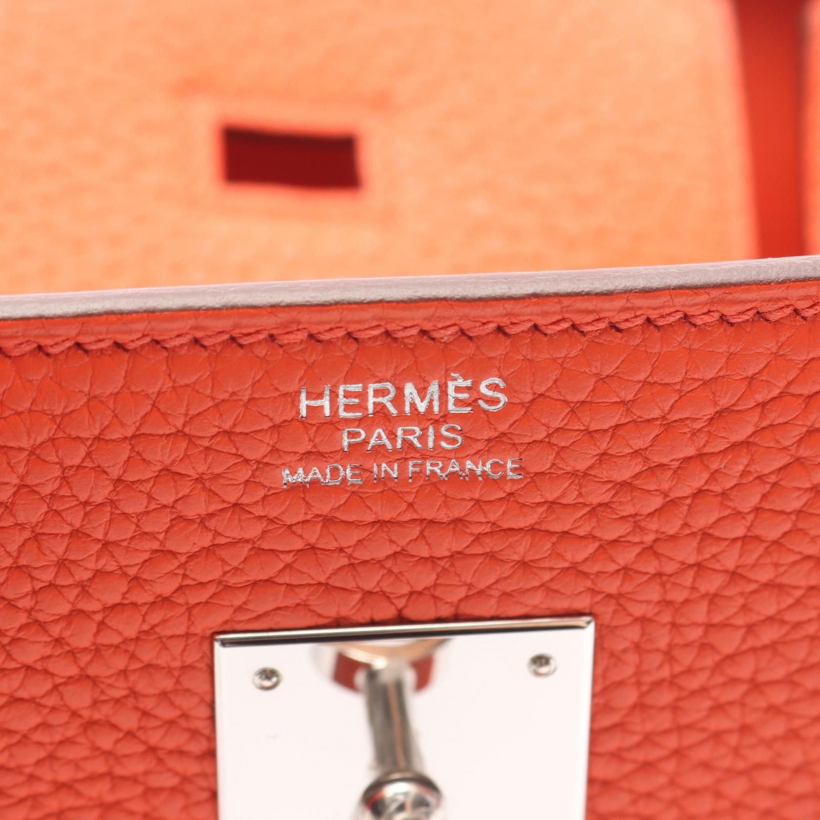 Hermes Hermes Hermes Birkin30 Togo Leather Handbag T DUTY FREE for USA Size ONE SIZE - 4 Thumbnail