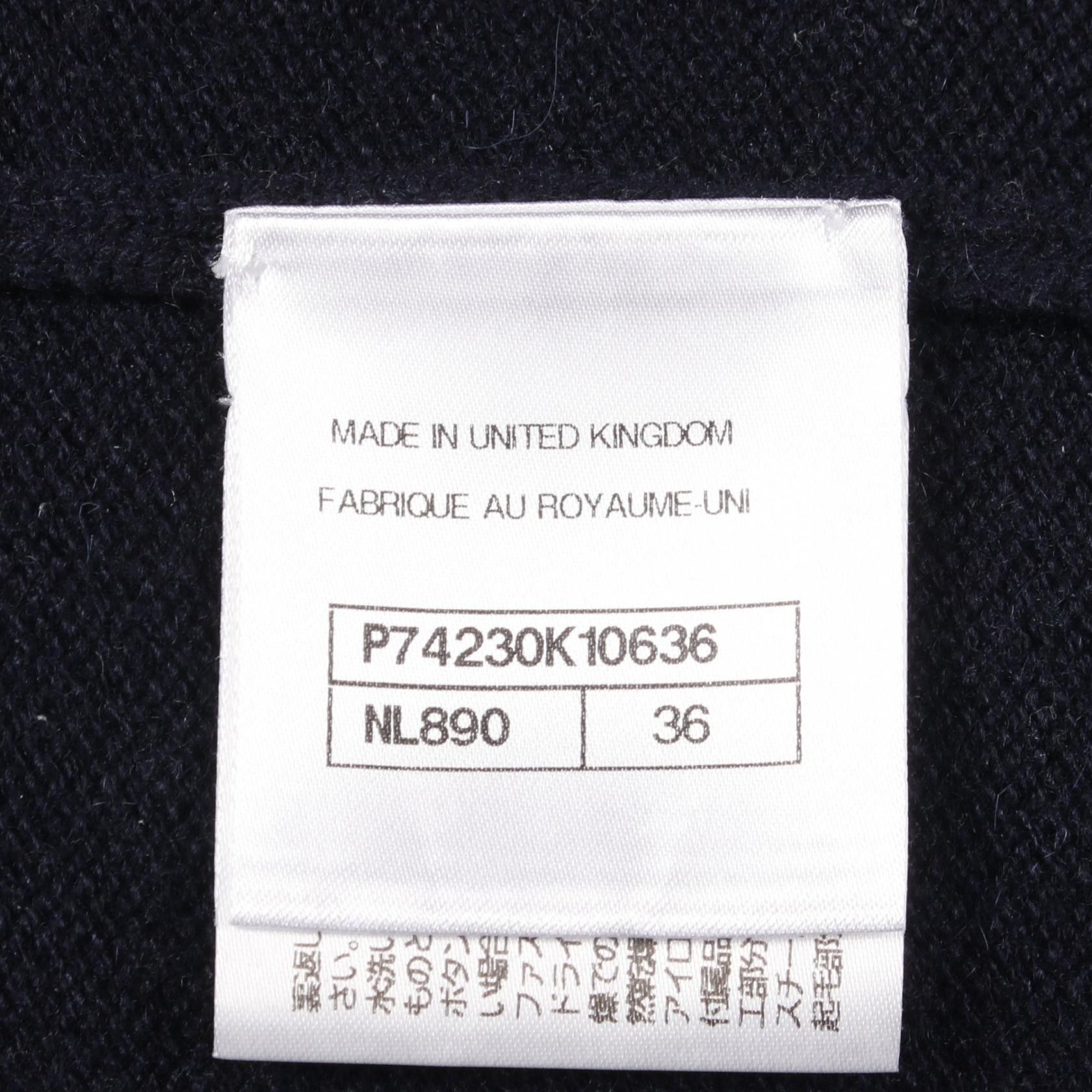Chanel Chanel CHANEL Coco Mark Cashmere Cardigan Textile Tops P74230K10636 DUTY FREE for USA Size ONE SIZE - 5 Thumbnail