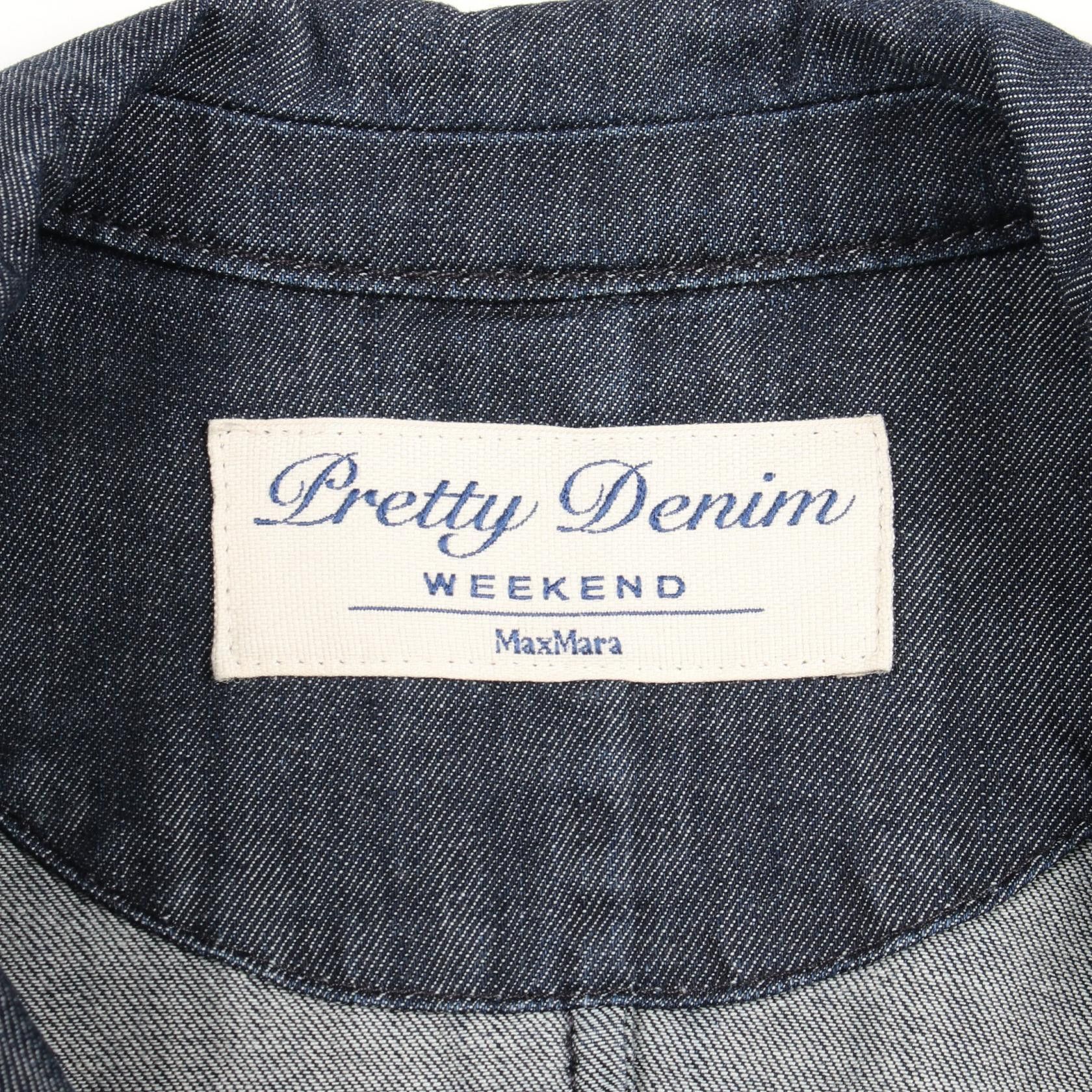 Max Mara Max Mara WEEK END Max Mara Cotton Tailored Jacket Textile Outerwear DUTY FREE for USA Size ONE SIZE - 3 Thumbnail
