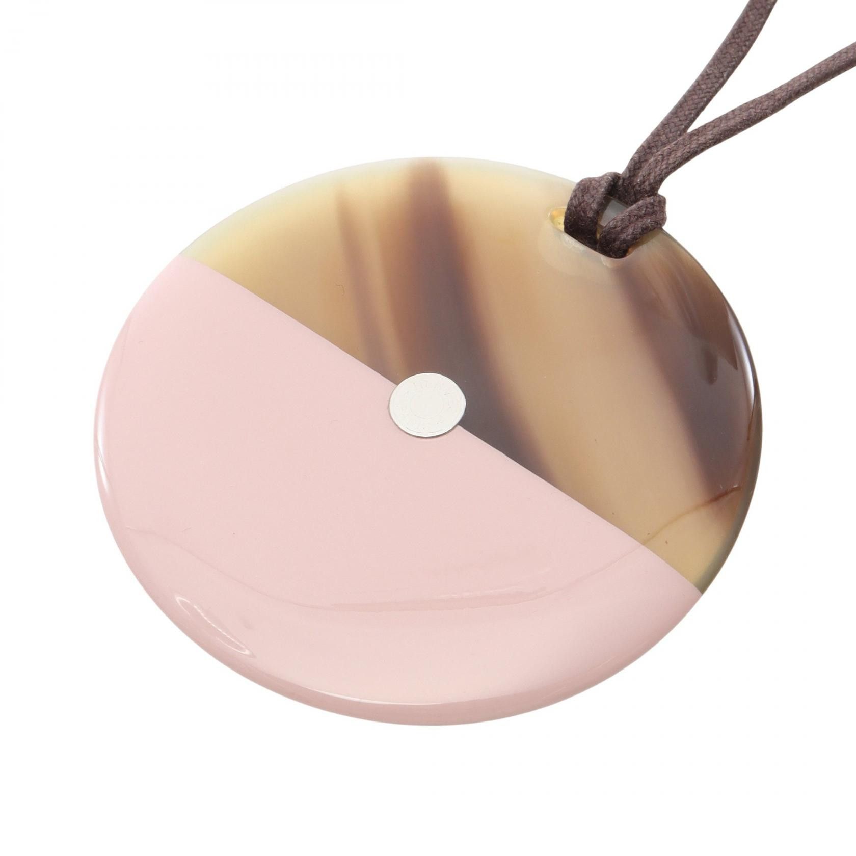 Hermes Hermes Hermes Minimal City Buffalo Horn Leather Necklace Leather Necklace DUTY FREE for USA Size ONE SIZE - 2 Thumbnail