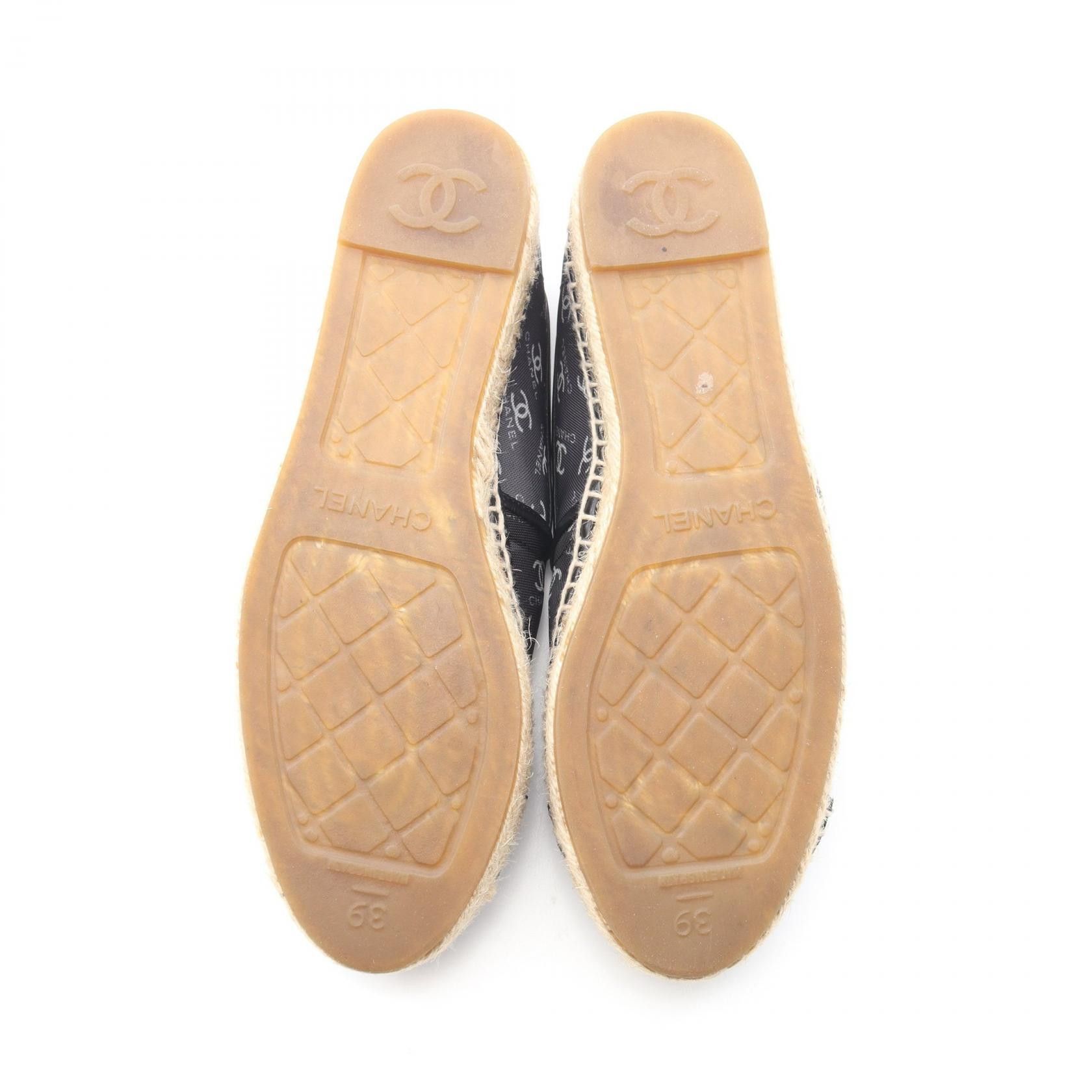 Chanel Chanel CHANEL Coco Mark Mesh Slip On Textile Shoes G34673 DUTY FREE for USA Size ONE SIZE - 4 Thumbnail