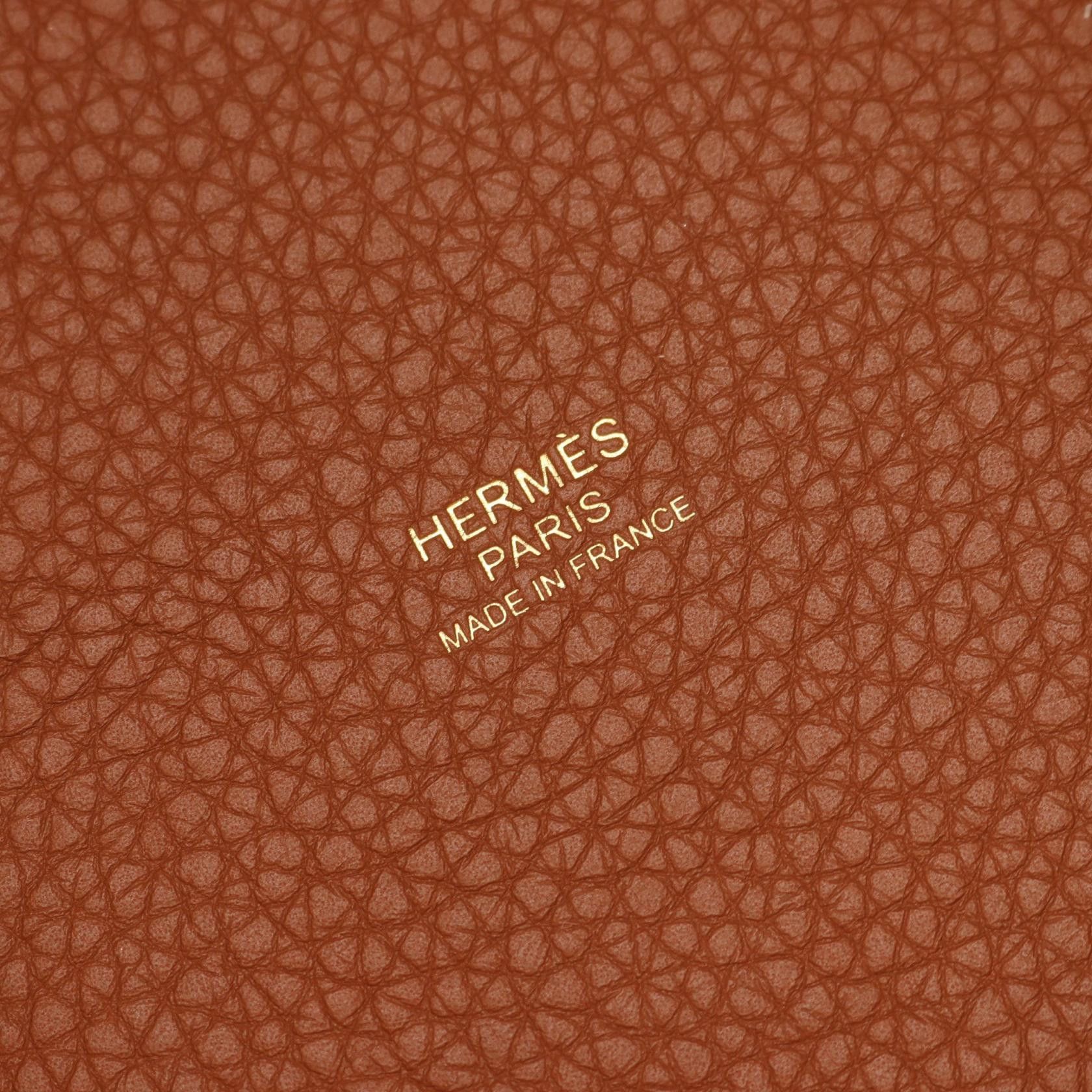 Hermes Hermes Hermes Picotin Lock PM Eclat Calf Leather Handbag Leather Handbag Stamp U (2022) DUTY FREE for USA Size ONE SIZE - 4 Thumbnail