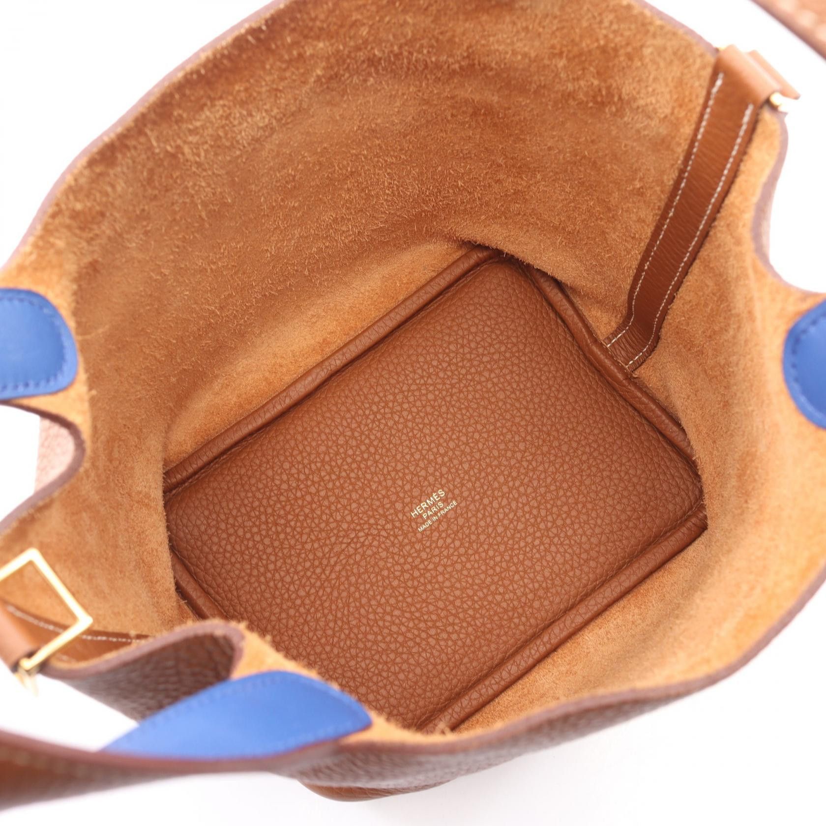 Hermes Hermes Hermes Picotin Lock PM Eclat Calf Leather Handbag Leather Handbag Stamp U (2022) DUTY FREE for USA Size ONE SIZE - 3 Thumbnail