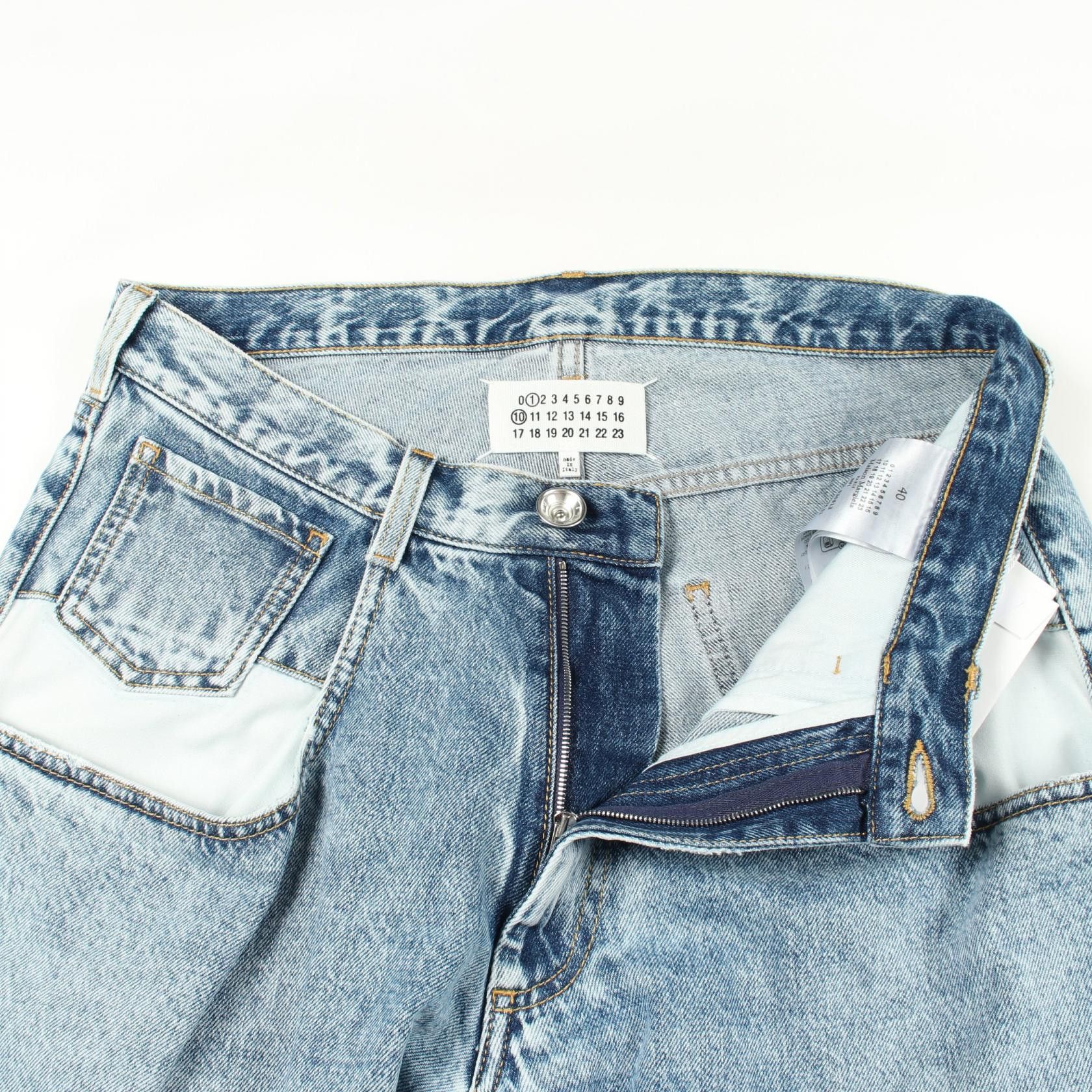 Maison Margiela Maison Margiela Maison Margiela Contrast Pocket Cotton Jeans Textile Jeans DUTY FREE for USA Size ONE SIZE - 5 Thumbnail