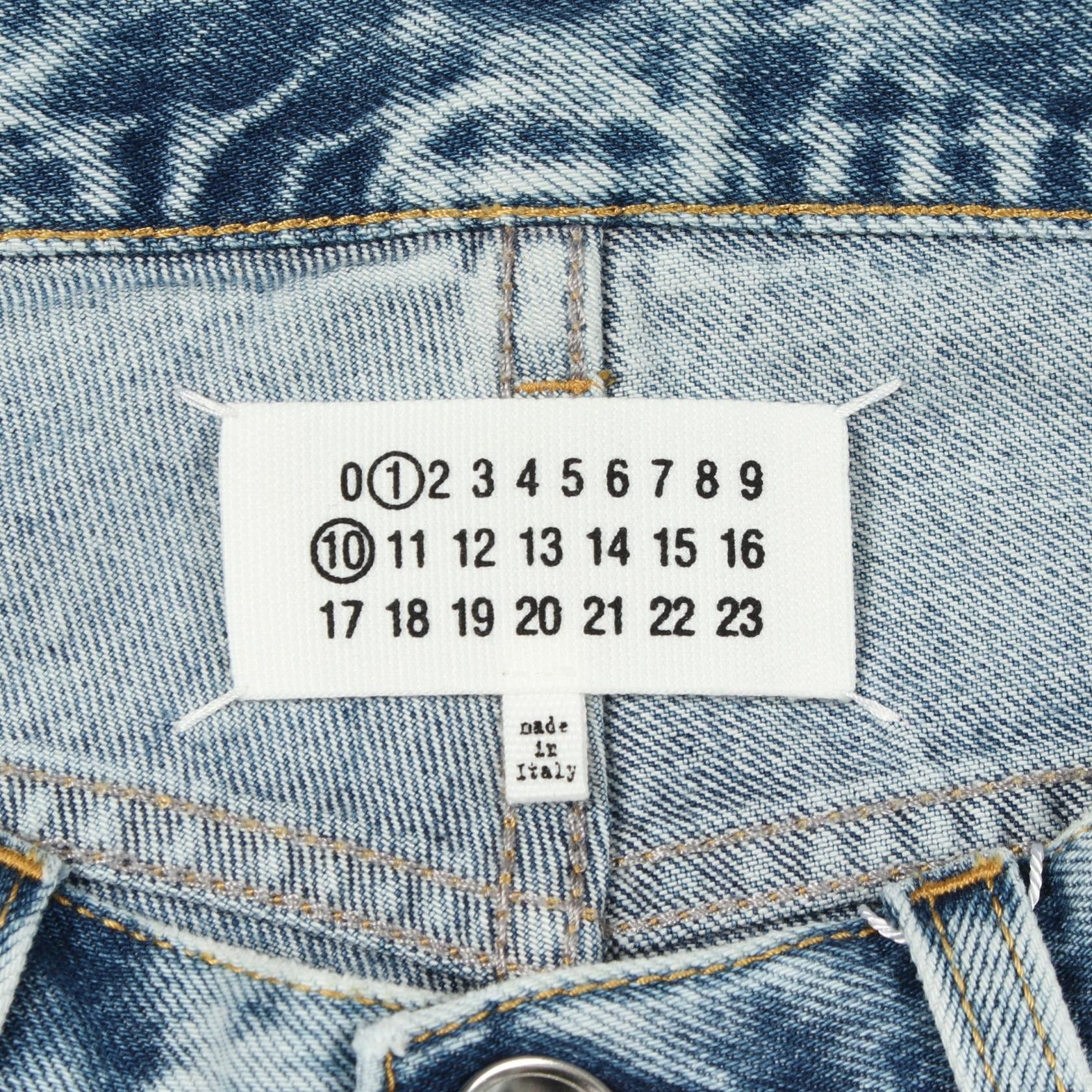 Maison Margiela Maison Margiela Maison Margiela Contrast Pocket Cotton Jeans Textile Jeans DUTY FREE for USA Size ONE SIZE - 3 Thumbnail