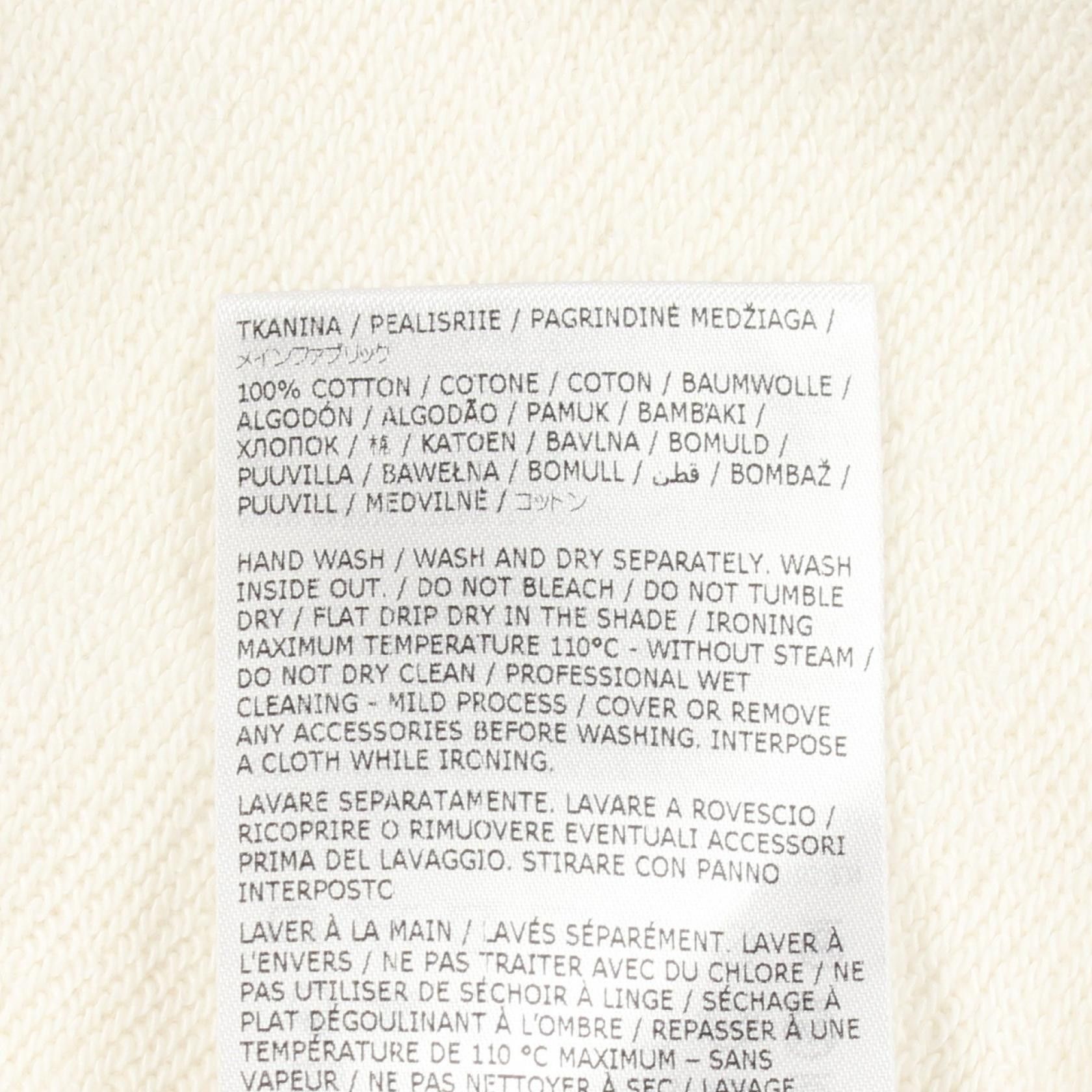 Jil Sander Jil Sander Jil Sander Plus Cotton Sweatshirt Textile Sweatshirts & Hoodies DUTY FREE for USA Size ONE SIZE - 4 Thumbnail