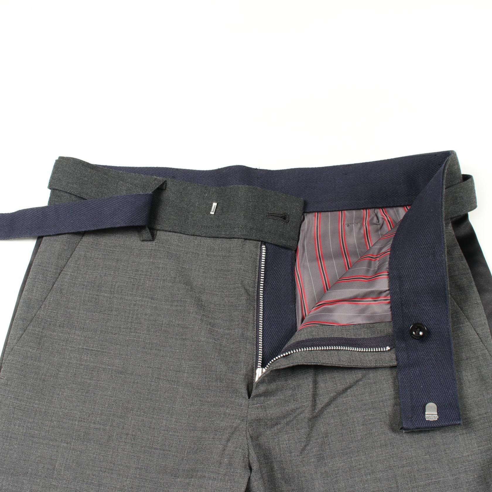 Sacai Sacai Sacai Sideline Layered Wool Polyester Pants Textile Bottoms DUTY FREE for USA Size ONE SIZE - 5 Thumbnail