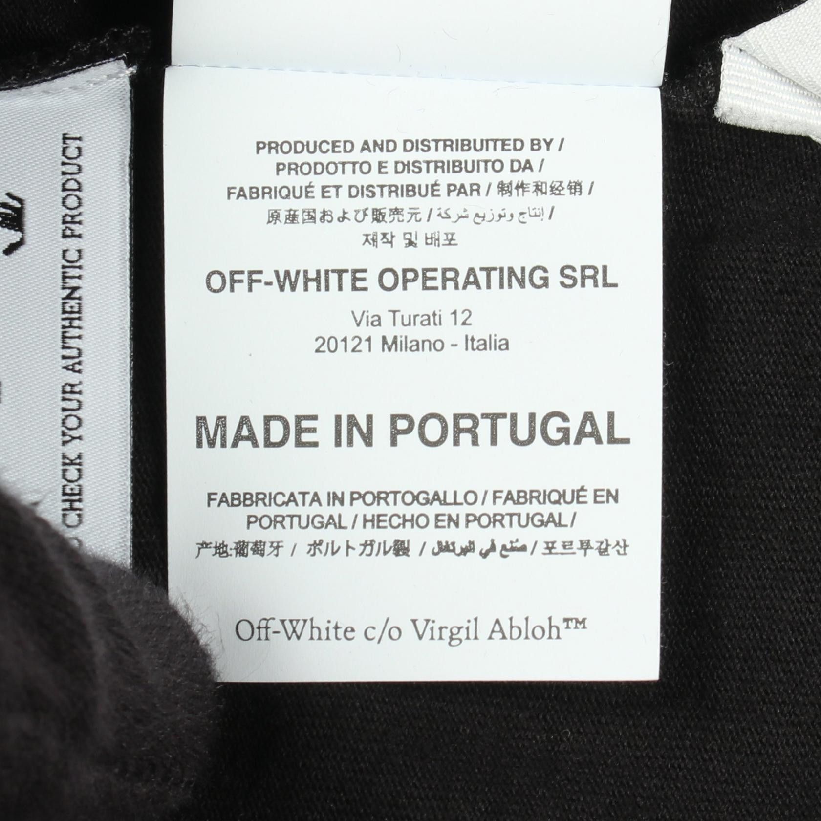 Off-White Off-White OFF-WHITE Cotton T-Shirt Textile T-Shirts DUTY FREE for USA Size ONE SIZE - 5 Thumbnail
