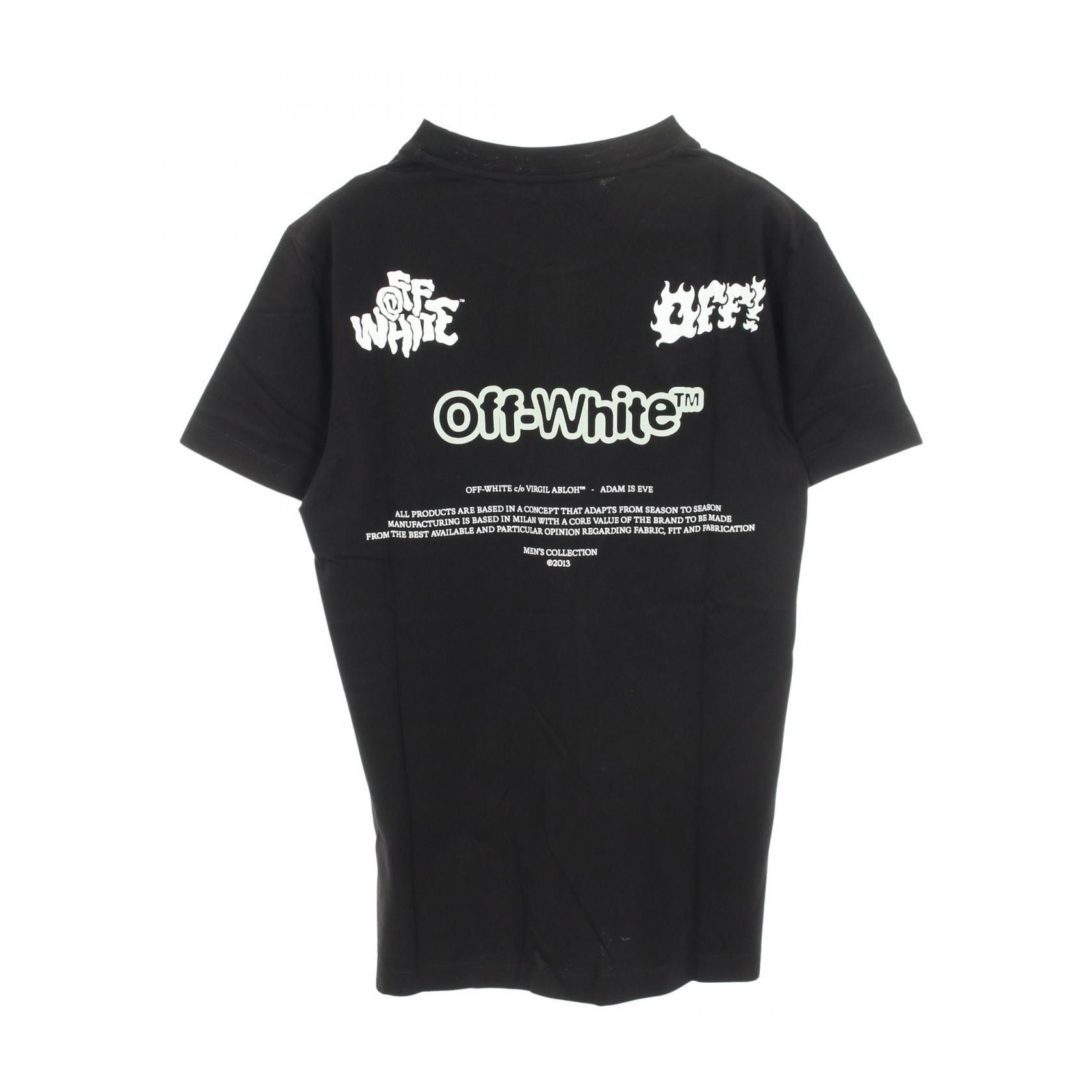 Off-White Off-White OFF-WHITE Cotton T-Shirt Textile T-Shirts DUTY FREE for USA Size ONE SIZE - 2 Thumbnail
