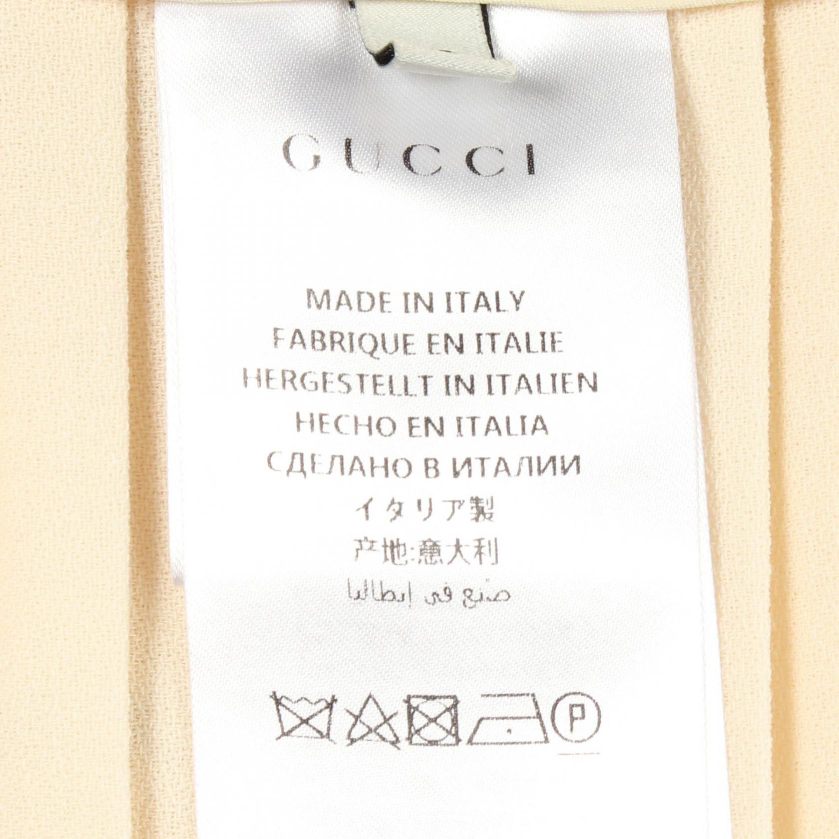 Gucci Gucci Gucci Wool Pleated Skirt Textile Skirts 523510 DUTY FREE for USA Size ONE SIZE - 5 Thumbnail