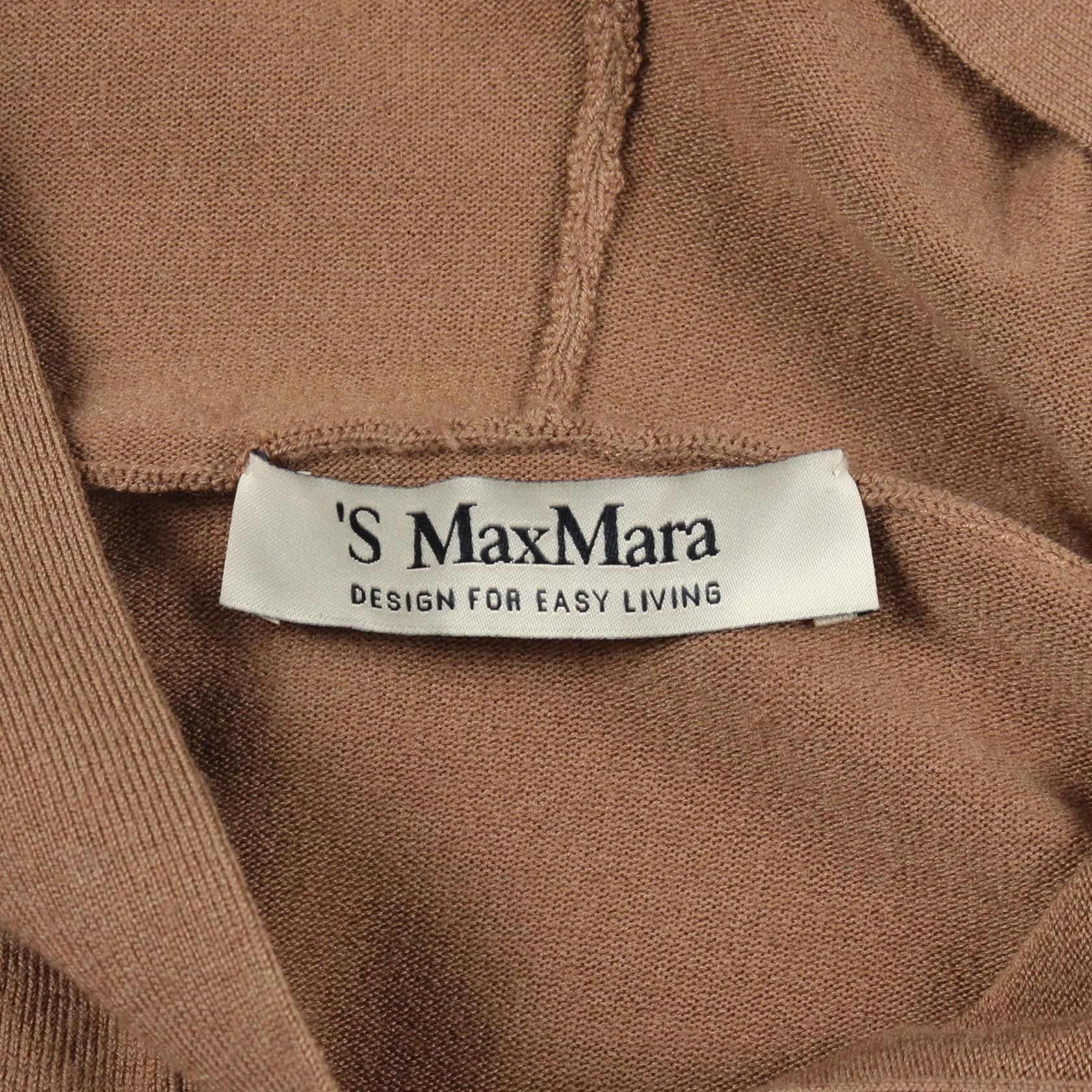 Max Mara Max Mara S Max Mara Wool Hooded Cardigan Textile Tops DUTY FREE for USA Size ONE SIZE - 3 Thumbnail