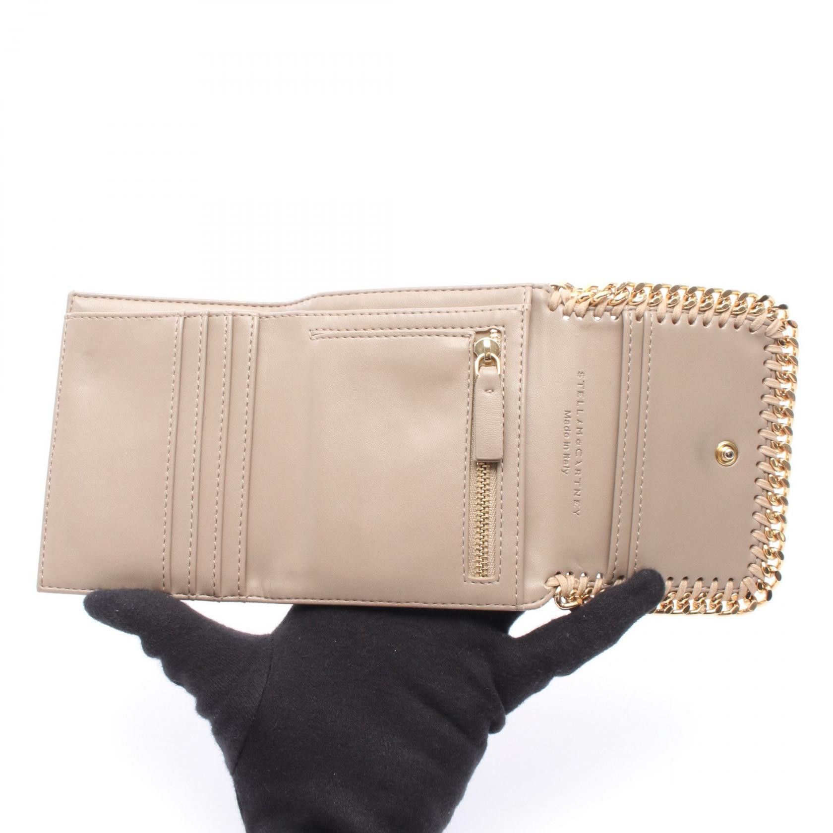 Stella McCartney Stella Mccartney Stella McCartney Falabella Trifold Wallet Plastic / Synthetic Short Wallet 431000 DUTY FREE for USA Size ONE SIZE - 3 Thumbnail