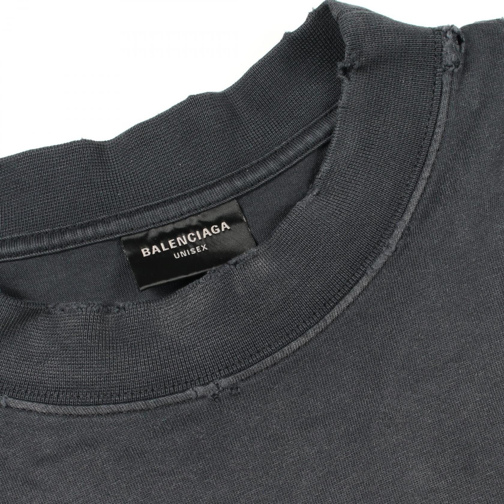 Balenciaga Balenciaga Balenciaga TAPE TYPE Cotton T shirt Textile T-Shirts 739784 DUTY FREE for USA Size ONE SIZE - 7 Thumbnail