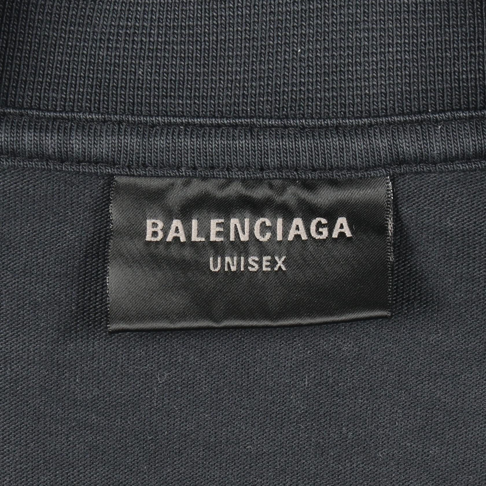 Balenciaga Balenciaga Balenciaga TAPE TYPE Cotton T shirt Textile T-Shirts 739784 DUTY FREE for USA Size ONE SIZE - 3 Thumbnail