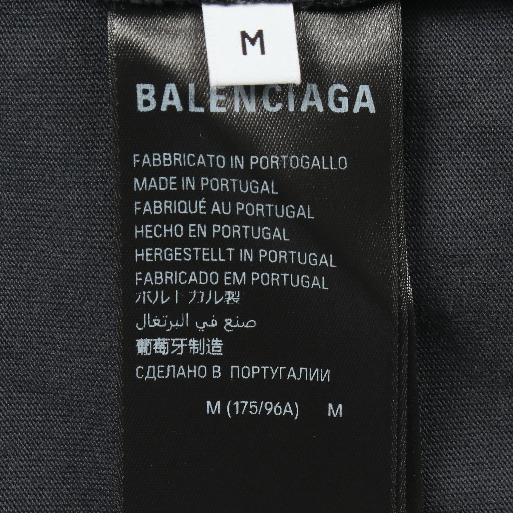 Balenciaga Balenciaga Balenciaga TAPE TYPE Cotton T shirt Textile T-Shirts 739784 DUTY FREE for USA Size ONE SIZE - 5 Thumbnail