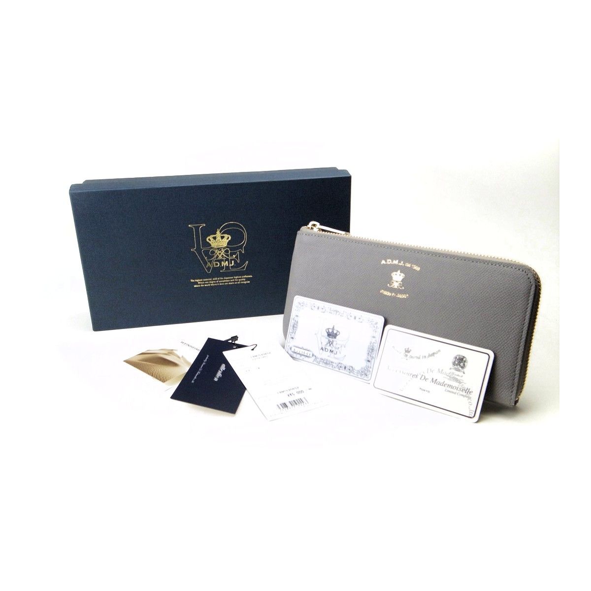 Other Other ADMJ Leather Long Wallet Leather Long Wallet 19SC030602 DUTY FREE for USA Size ONE SIZE - 8 Thumbnail