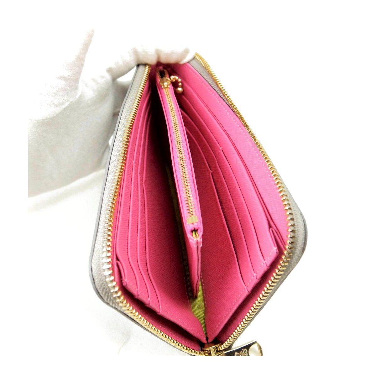 Other Other ADMJ Leather Long Wallet Leather Long Wallet 19SC030602 DUTY FREE for USA Size ONE SIZE - 5 Thumbnail