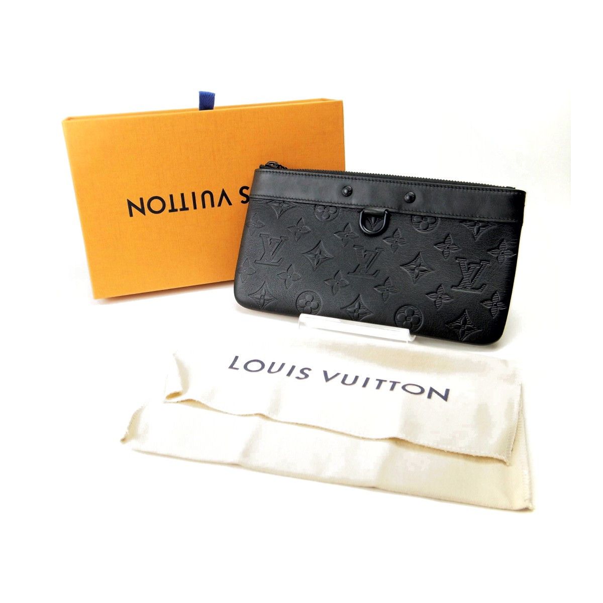 Louis Vuitton Louis Vuitton Louis Vuitton Pochette Discovery PM Leather Clutch Bag Leather Clutch Bag M44335 DUTY FREE for USA Size ONE SIZE - 5 Thumbnail