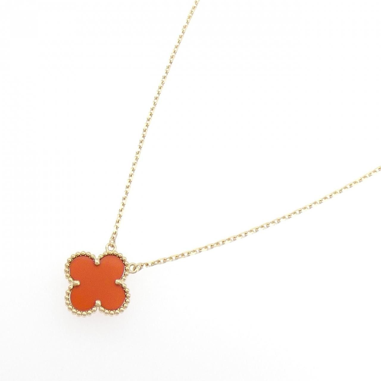 Van Cleef & Arpels Van Cleef & Arpels Van Cleef & Arpels Vintage Alhambra 750 Yellow Gold Necklace Precious Metal Necklace VCARD38500 DUTY FREE for USA Size ONE SIZE - 2 Thumbnail