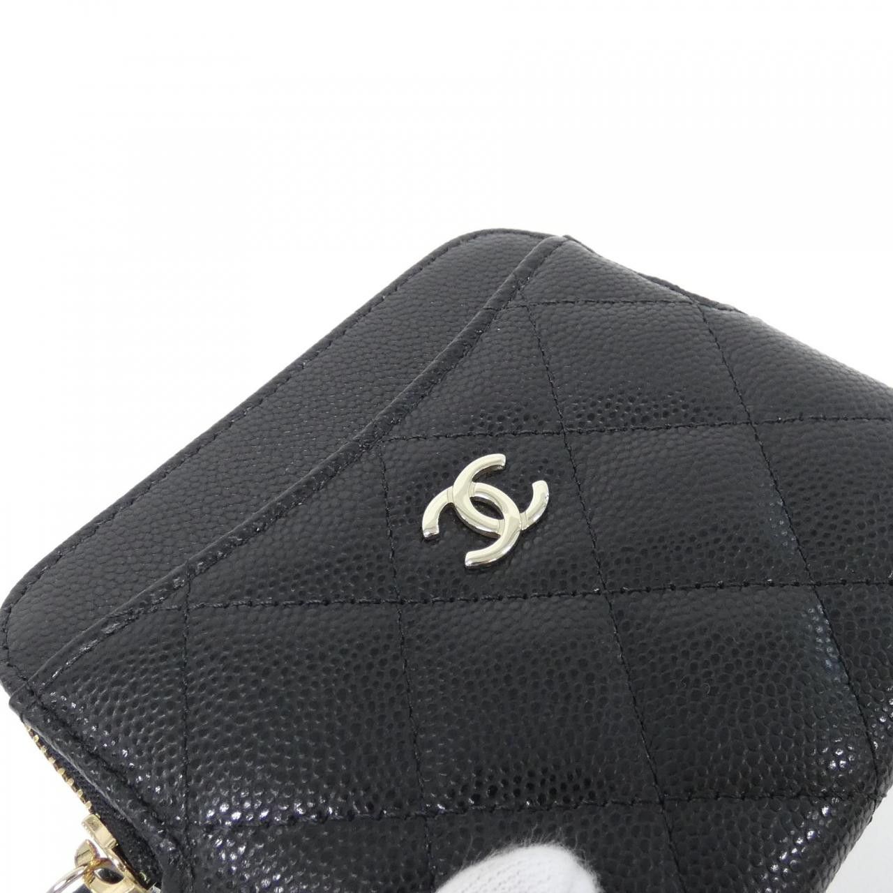 Chanel Chanel Chanel Timeless Classic Caviar Skin Coin Case Leather Coin Case AP2061 DUTY FREE for USA Size ONE SIZE - 3 Thumbnail