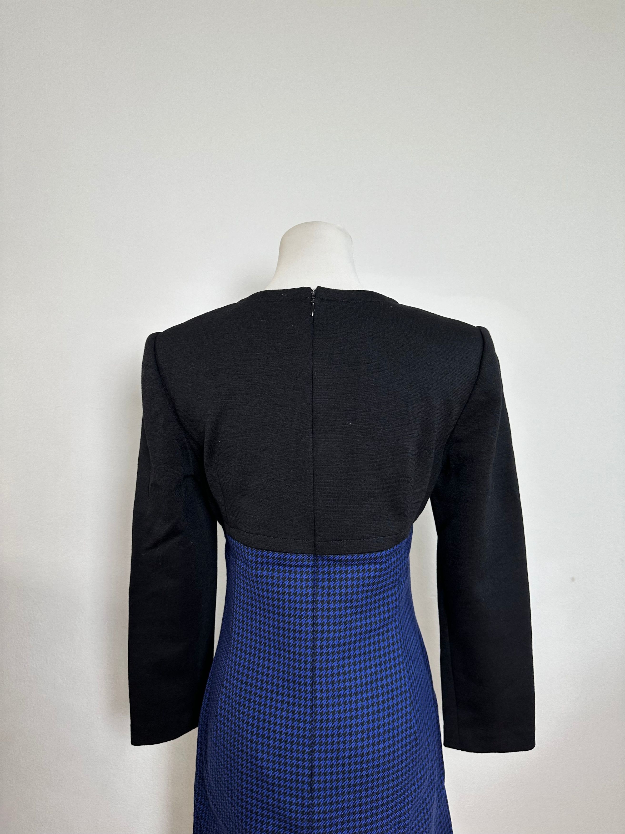 Givenchy Vintage Wool Dress Black Size XS / US 0-2 / IT 36-38 - 8 Thumbnail