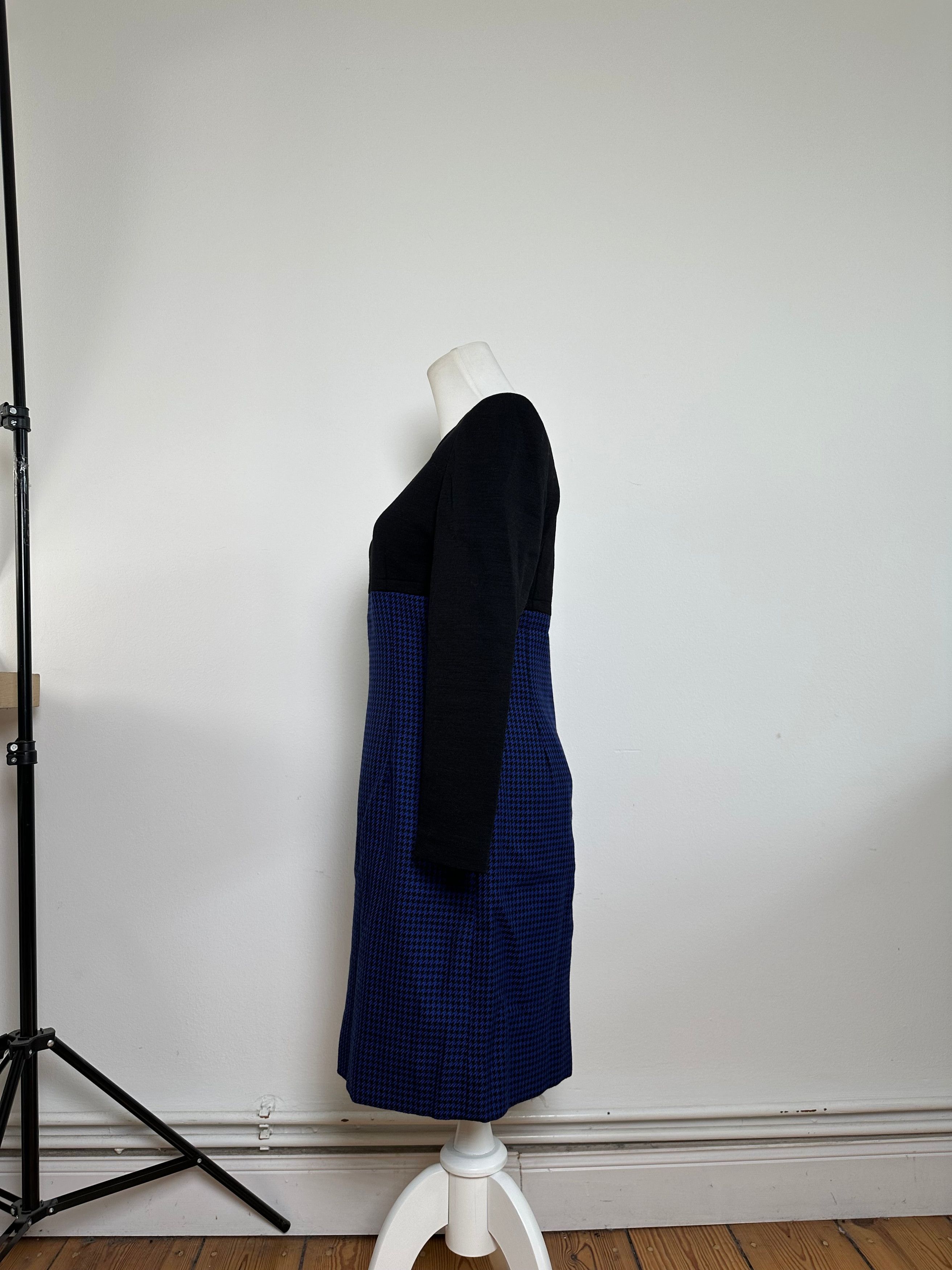 Givenchy Vintage Wool Dress Black Size XS / US 0-2 / IT 36-38 - 7 Thumbnail