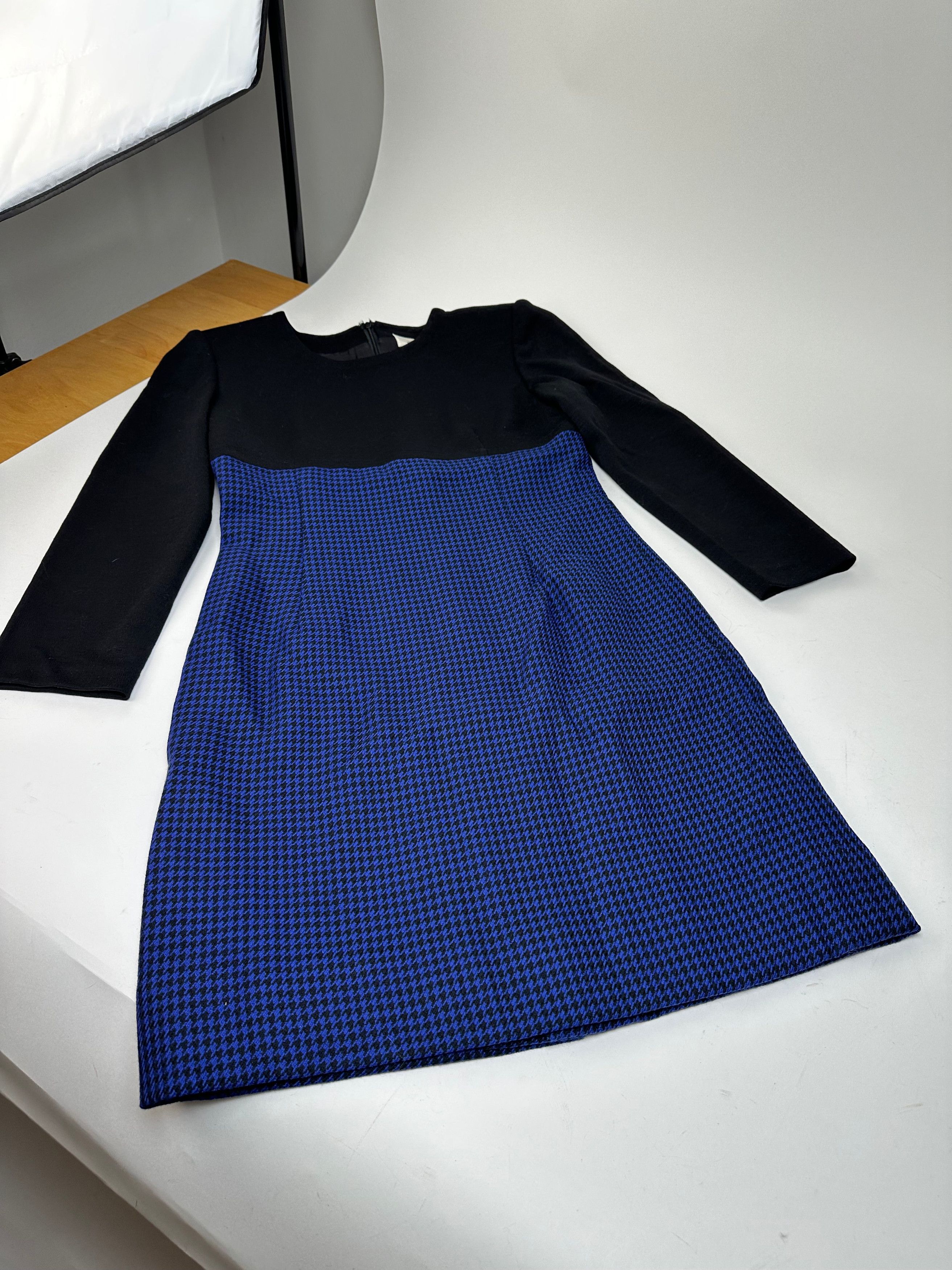 Givenchy Vintage Wool Dress Black Size XS / US 0-2 / IT 36-38 - 12 Thumbnail